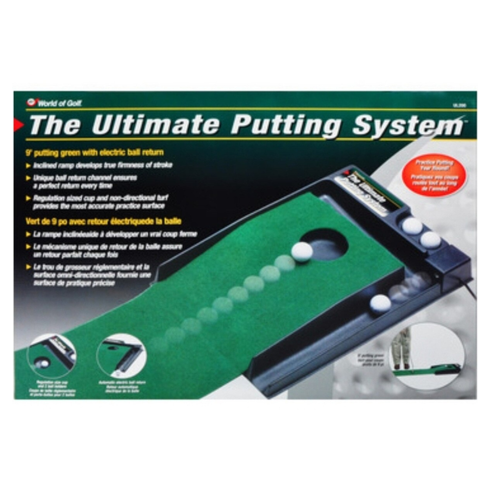 Premium LongShot Continuous Return Golf Putting Mat - Large Size for Indoor & Outdoor Practice | Perfect for Home, Office, or Backyard Training