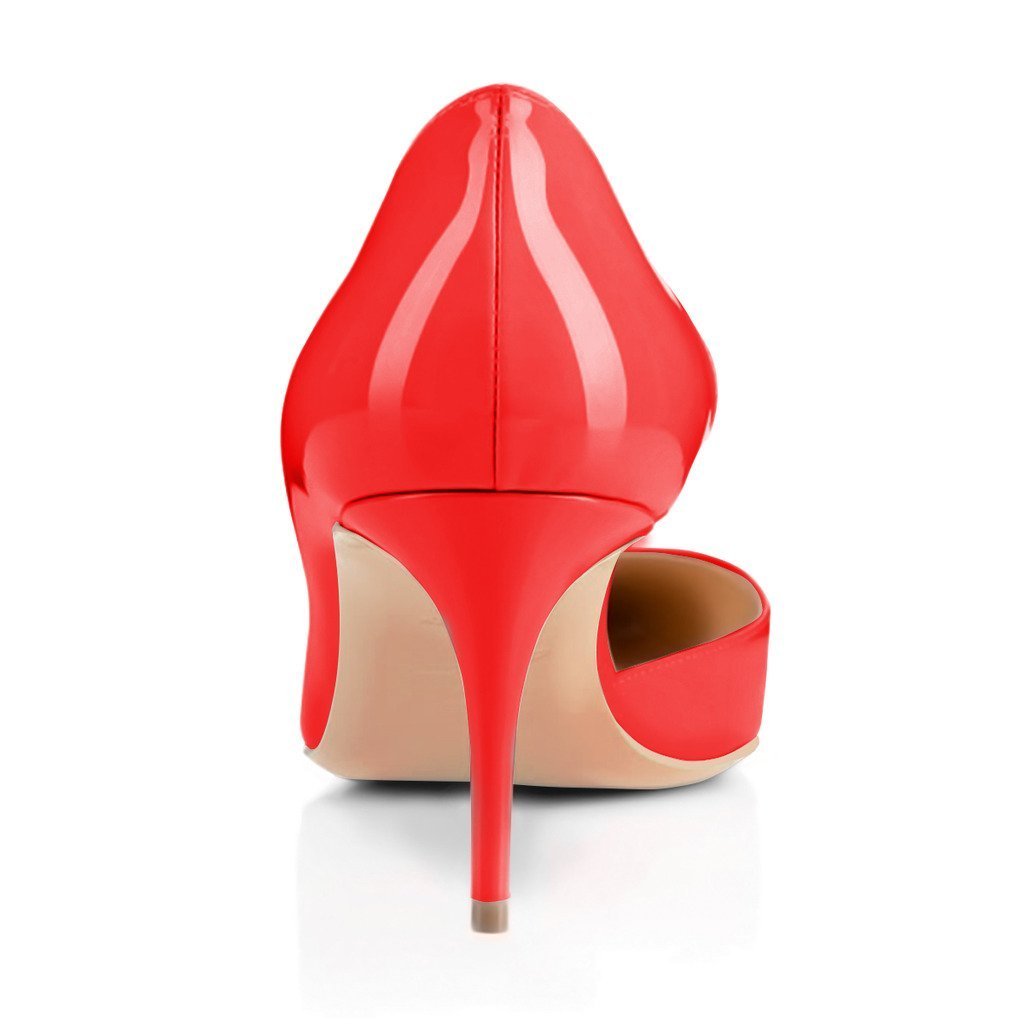 Women's Sexy Pointed Toe D'Orsay Pumps - Stiletto High Heel Slip On Dress Shoes for Party, Wedding & Evening Events | Comfortable & Elegant Women's Dress Pumps