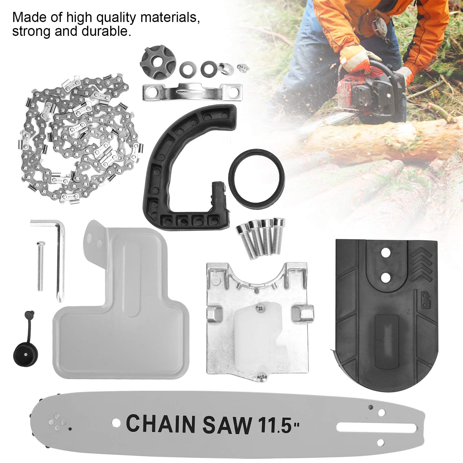 Electric Chain Saw Converter Kit - DIY Woodworking Chainsaw Bracket for Branch Cutting & Forest Maintenance | Perfect for Lumberjacks, Carpenters & Outdoor Enthusiasts