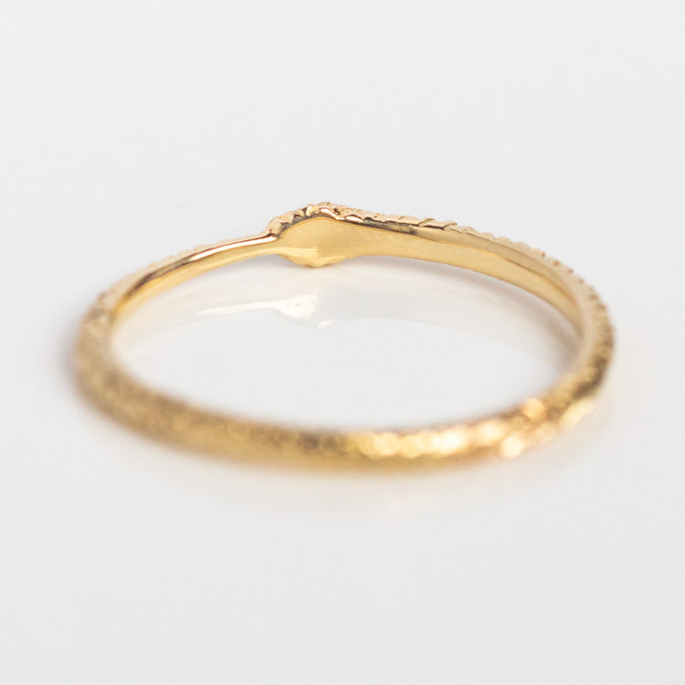 Ouroboros Diamond Snake Ring for Women - 14K Gold Plated Serpent Jewelry - Perfect for Gifts, Parties & Everyday Wear