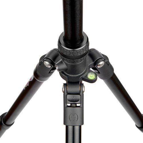 3 Legged Thing Patti 2.0 Compact Magnesium Travel Tripod with AirHed Mini Ball Head - Lightweight & Sturdy for Photography & Videography - Perfect for Travel, Hiking & Outdoor Adventures (Darkness)