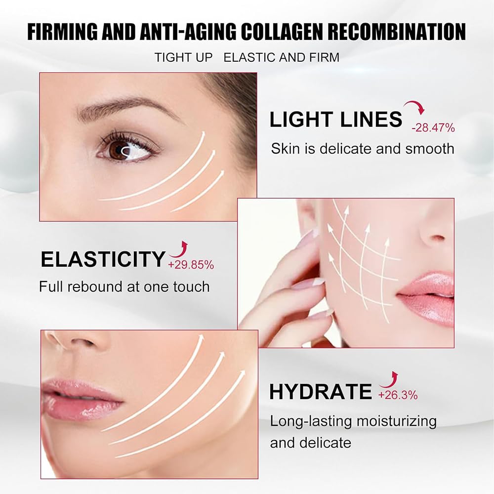 **Sxcs Recombinant Collagen Filling Cream – Anti-Aging Face Cream with Korean Pearl Extract, Wrinkle Reducer & Skin Rejuvenation – Perfect for Daily Hydration & Night Repair (1pc)**    *(Use Case: Ideal for reducing fine lines, plumping skin, and restoring youthful glow – great for both day and night skincare routines.)*