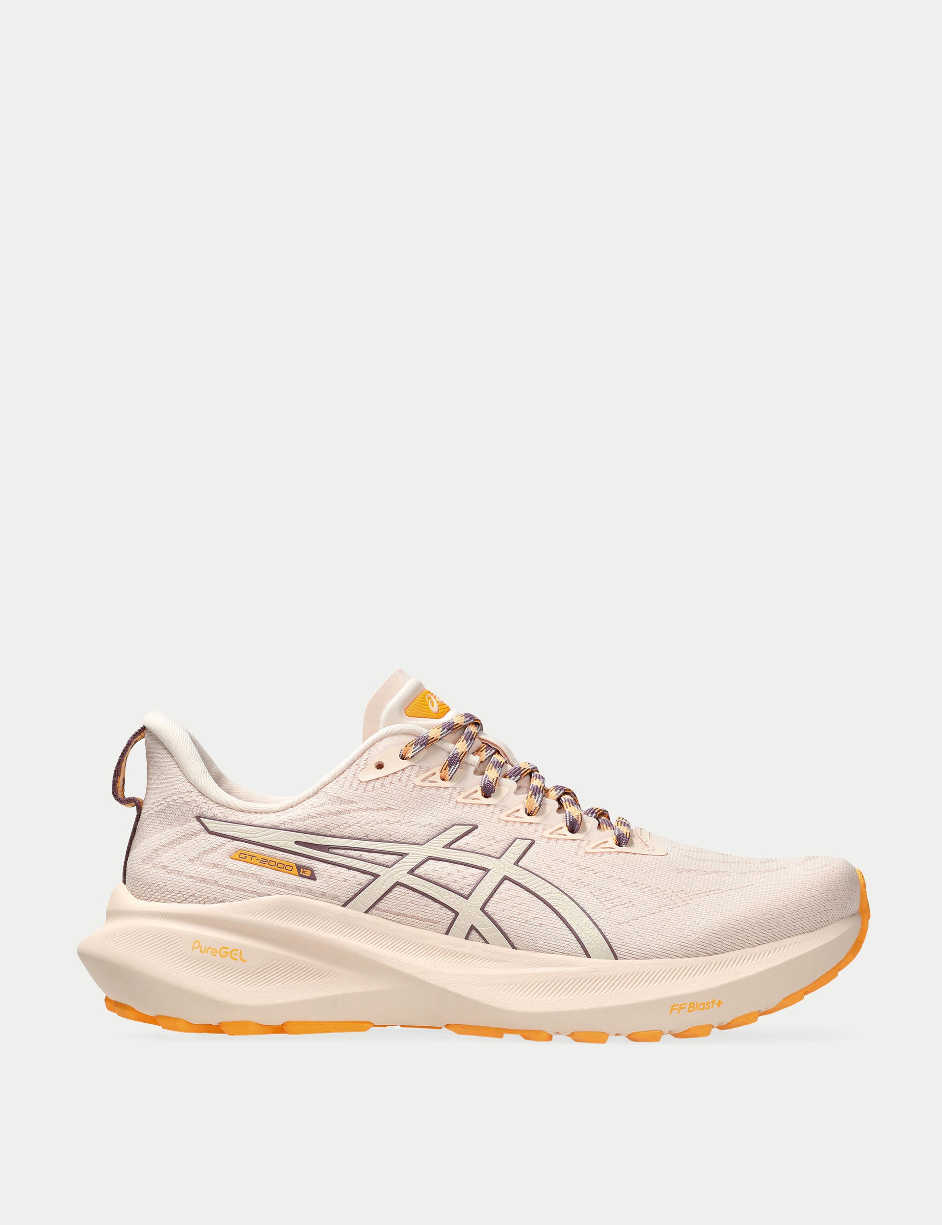 ASICS GT 2000 13 TR Running Shoes for Women - Nature Bathing/Pearl Pink - Lightweight Cushioned Trail Runners for Hiking, Jogging & Outdoor Workouts