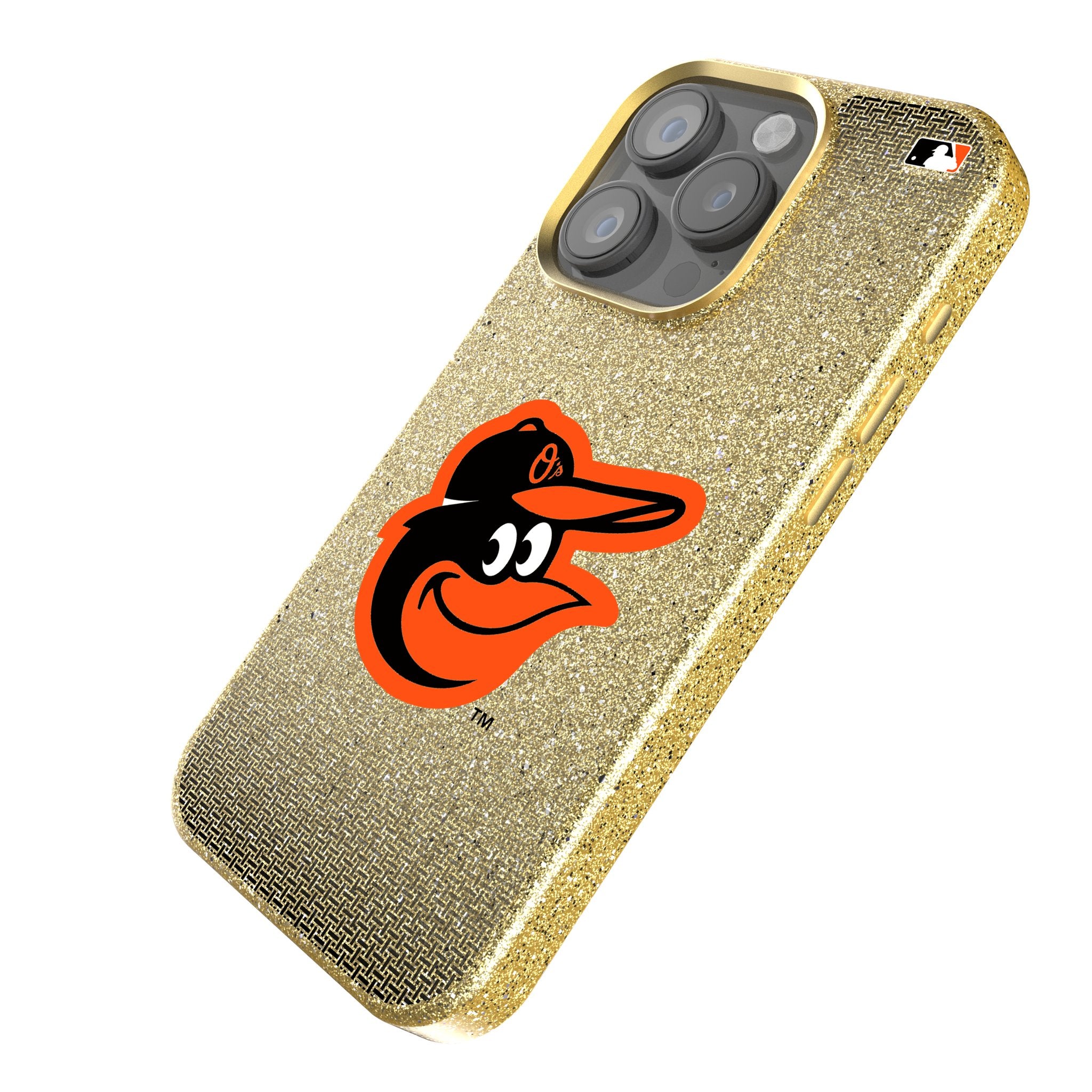 Baltimore Orioles Rhinestone Bling Phone Case for Apple iPhone 14/13/12/11 Pro Max - Stylish Protective Cover for Baseball Fans, Perfect for Games & Everyday Use