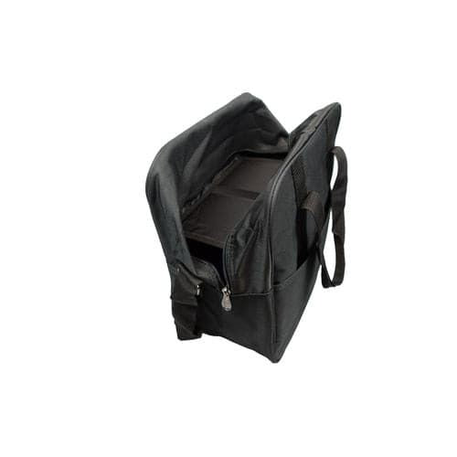 Premium Single Tote Bowling Bag for Women & Men - Black Leather Bowling Accessories - Perfect for League Play, Practice & Tournament Travel