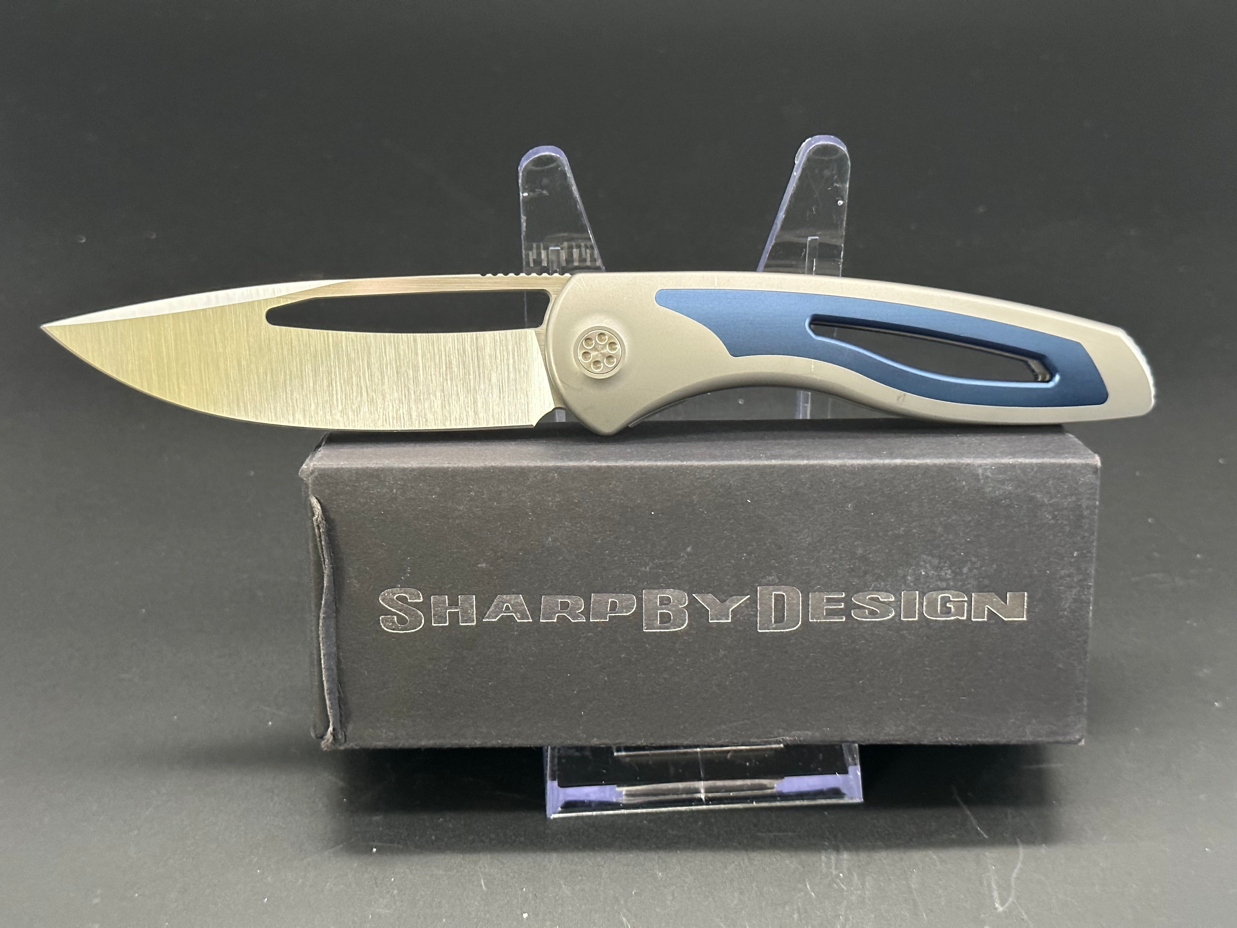Sharp By Design Apex - Premium Folding Pocket Knife for EDC, Outdoor & Survival | High-Quality Tactical Knife for Camping, Hiking & Everyday Carry