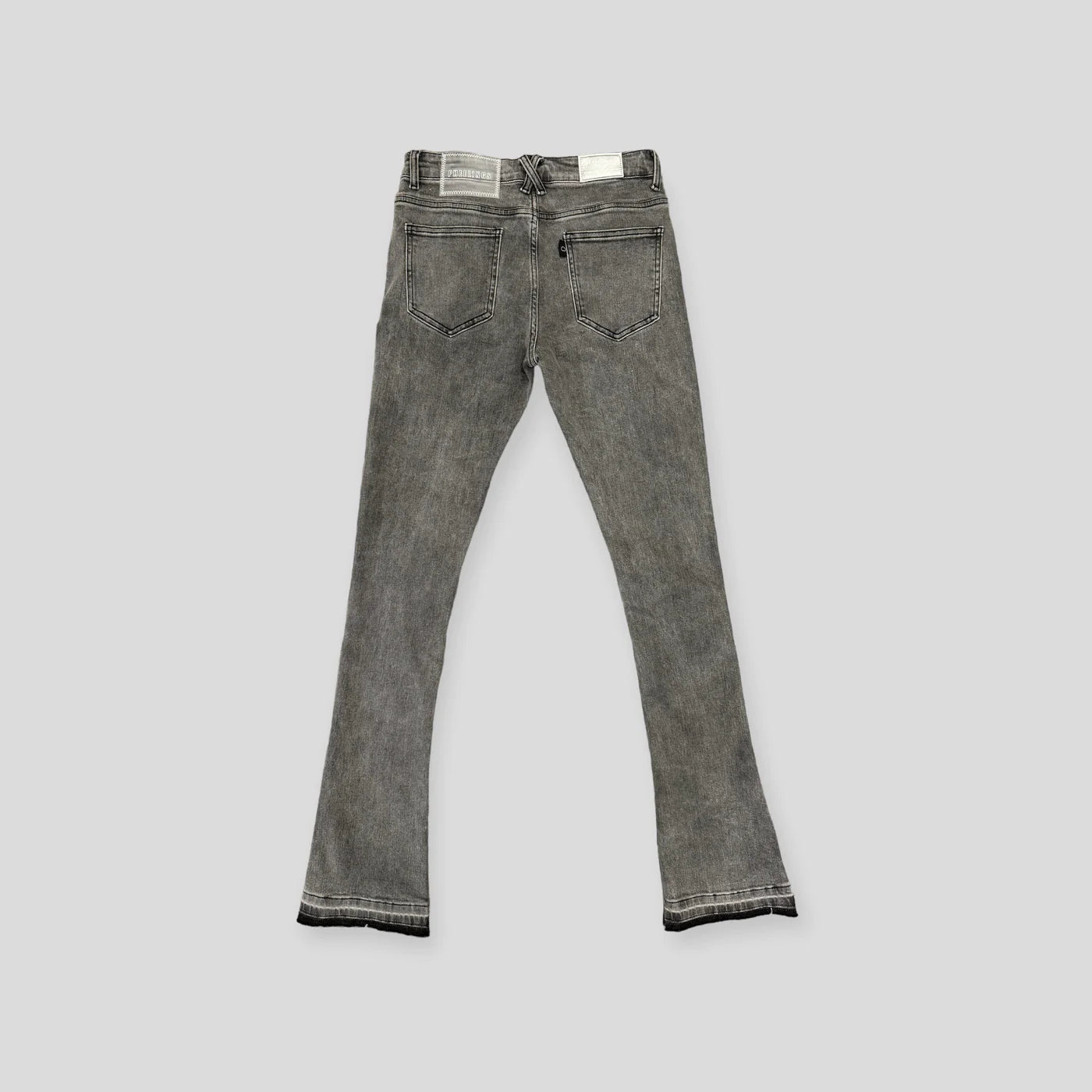 PHEELINGS SOUL SERENITY Flare Stack Denim Jeans for Women - High Waisted 70s Vintage Bell Bottom Pants for Casual Wear & Boho Style Outfits