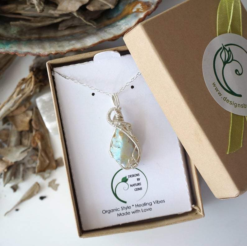 Fire Opal Pendant Necklace - Sterling Silver 925 Jewelry for Women | Elegant Gift for Birthday, Anniversary & Special Occasions