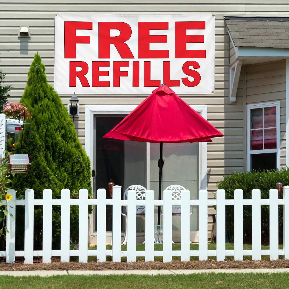 Custom Vinyl Banners 24x48 Inches - Weatherproof Outdoor Signs with 4 Grommets for Restaurants, Food Trucks & Industrial Use | Multiple Sizes Available | Perfect for Yard Signs, Business Advertising & Event Promotions
