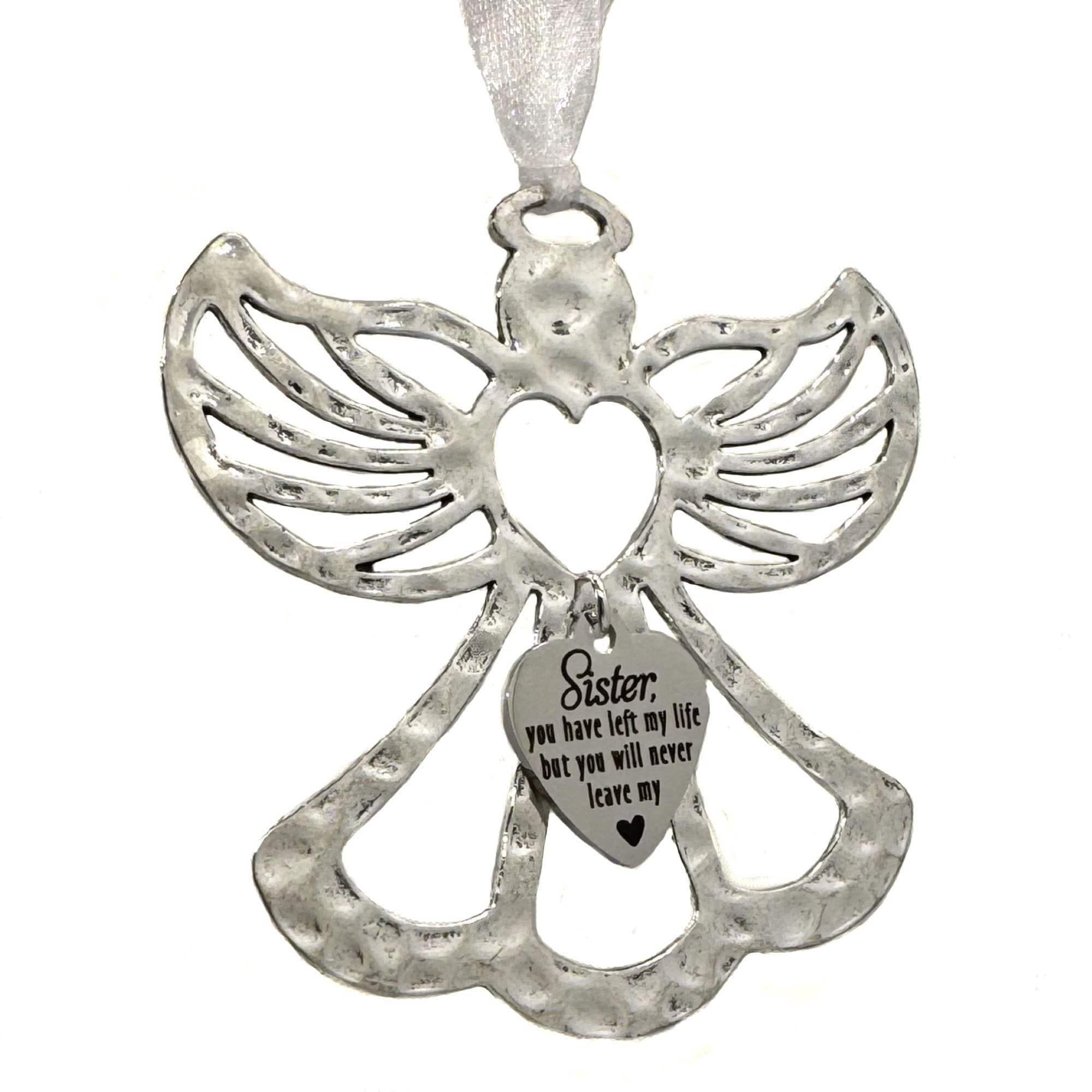 Sister Memorial Angel Ornament - Heartfelt Gift for Loss