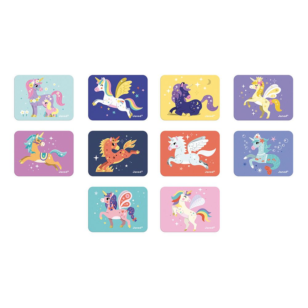 Magical Unicorn Magnetic Books for Kids - Interactive Learning & Storytelling - Perfect for Travel, Bedtime & Classroom Activities