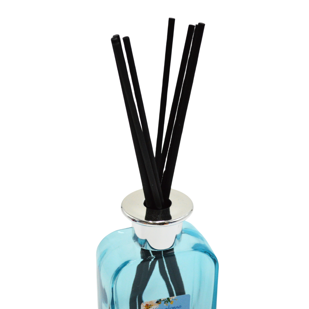 Di Palomo Orange Blossom Reed Diffuser - 200ml Aromatherapy Essential Oil Home Fragrance for Living Room, Bedroom & Bathroom Relaxation