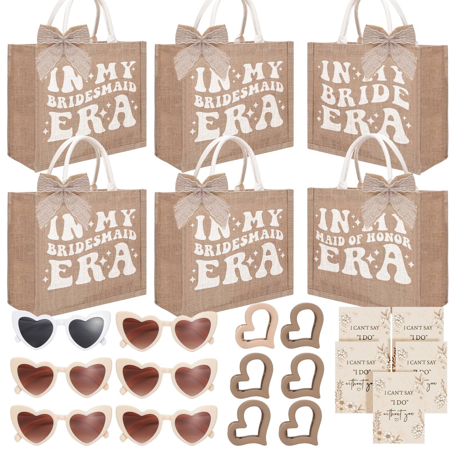 29 Pcs Bridesmaid Proposal Gifts Set - Personalized Tote Bags, Wine Tumblers & Spa Kits for Bachelorette Parties, Wedding Showers & Bridesmaid Thank You Gifts - Perfect for Wedding Party Favors & Girls' Night Out