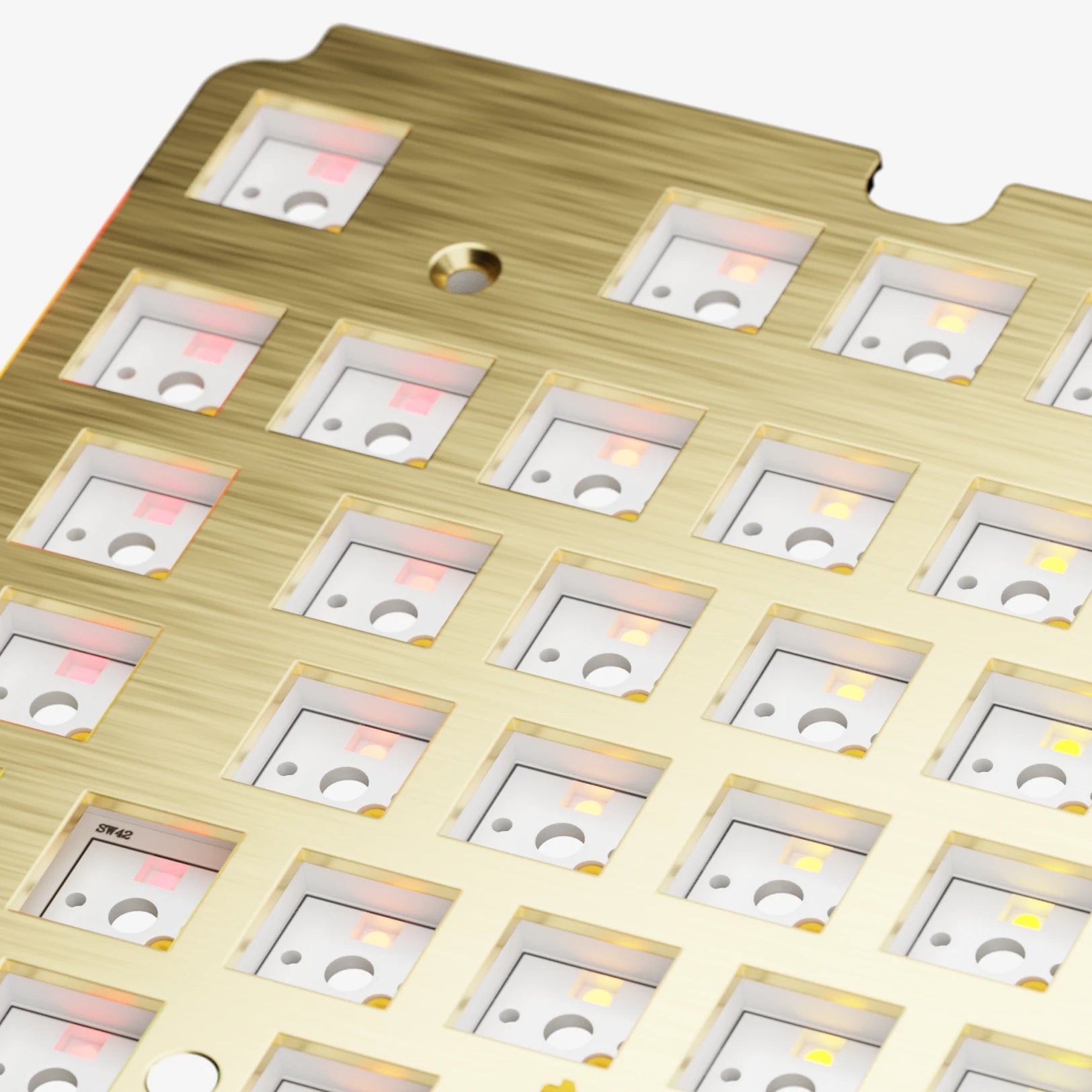 GMMK 3 Mechanical Keyboard Switch Plates - Compatible with GMMK 3 60% 65% 75% Layouts - Aluminum Steel PC Material - Perfect for Gaming Typing & Custom Keyboard Builds