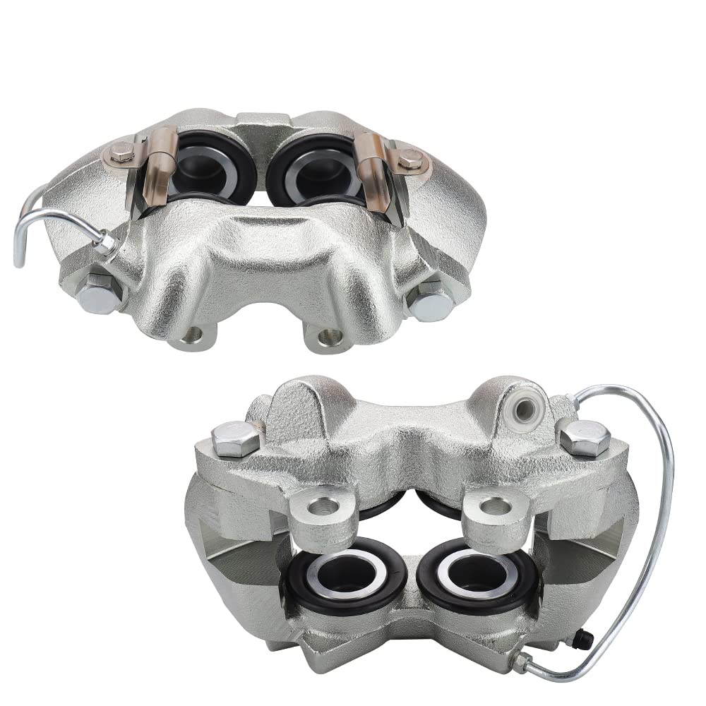 MAYASAF 184404 184405 Front Brake Caliper Assembly - Passenger & Driver Side - Compatible with Ford Mustang/Fairlane/Falcon/Ranchero 1967 & Mercury Comet 1967 - Perfect for Classic Car Restoration & Performance Upgrades