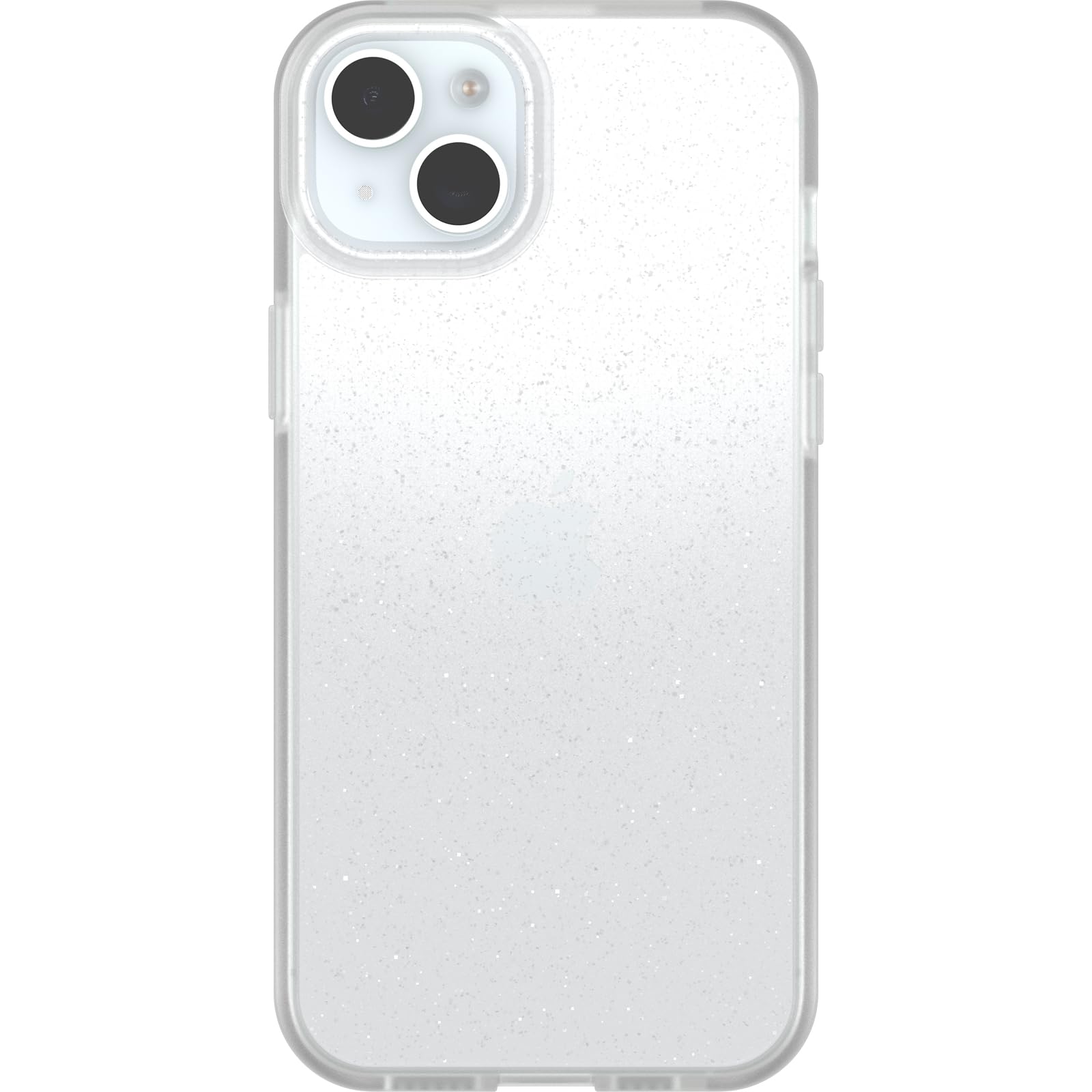 OtterBox iPhone 15 Plus & iPhone 14 Plus Prefix Series Case - Ultra Thin Clear Glitter Protective Cover with Raised Edges | Wireless Charging Compatible | Slim Pocket-Friendly Design for Everyday Use & Travel Protection