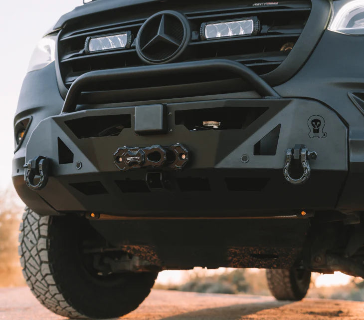 Owl Pismo Front Bumper for Mercedes Sprinter Van 2500 3500 | Heavy Duty Off-Road Protection | Perfect for Camping & Overlanding Adventures