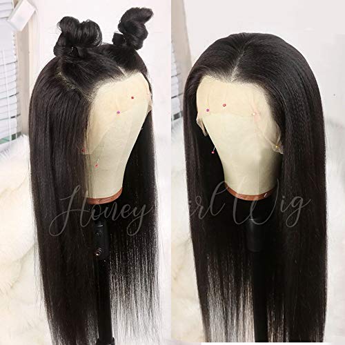 Yaki Straight 360 Lace Frontal Wig 12