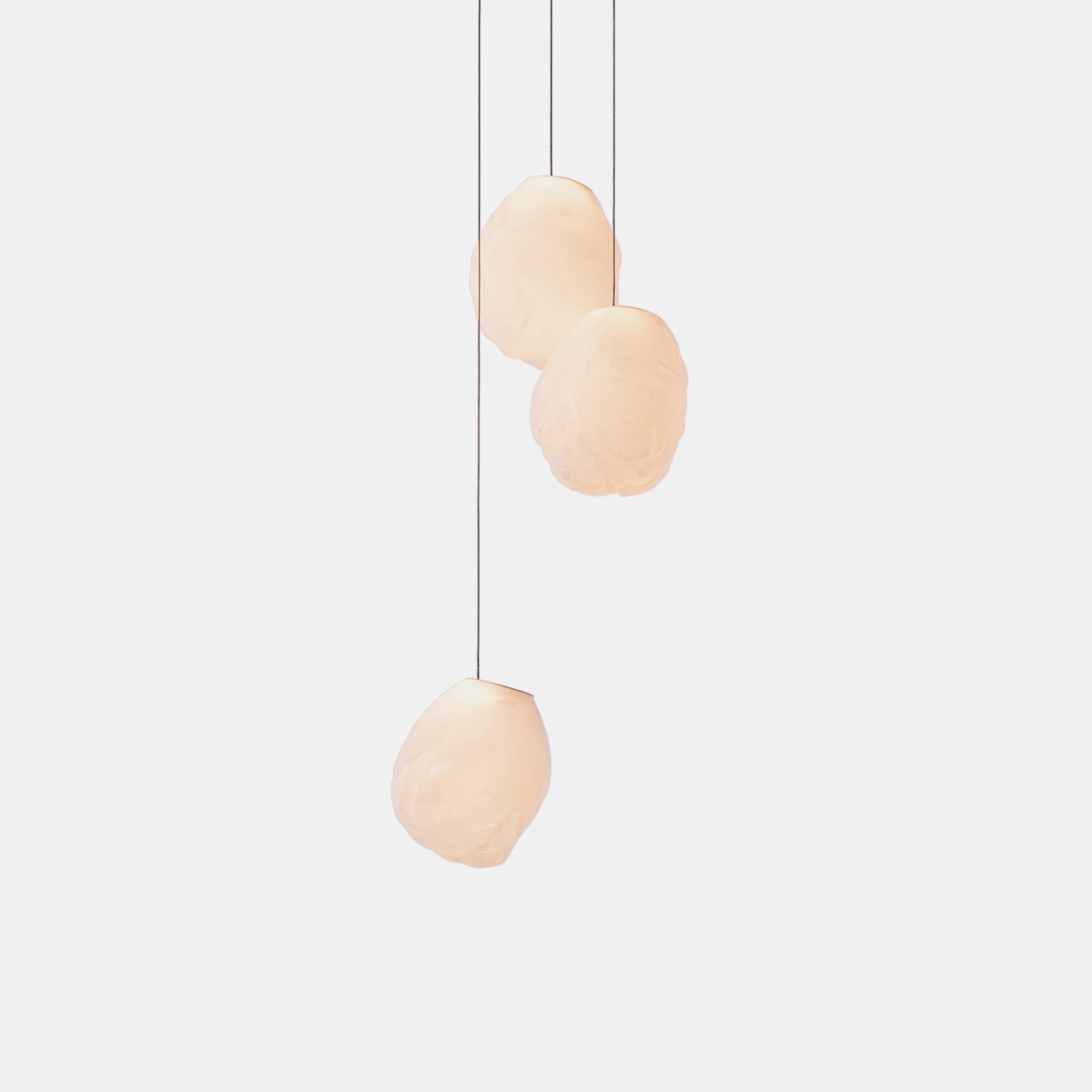 Stylish Blowing Liquid Glass Pendant Light - Modern Handcrafted Glass Chandelier for Dining Room, Kitchen Island & Bedroom Decor