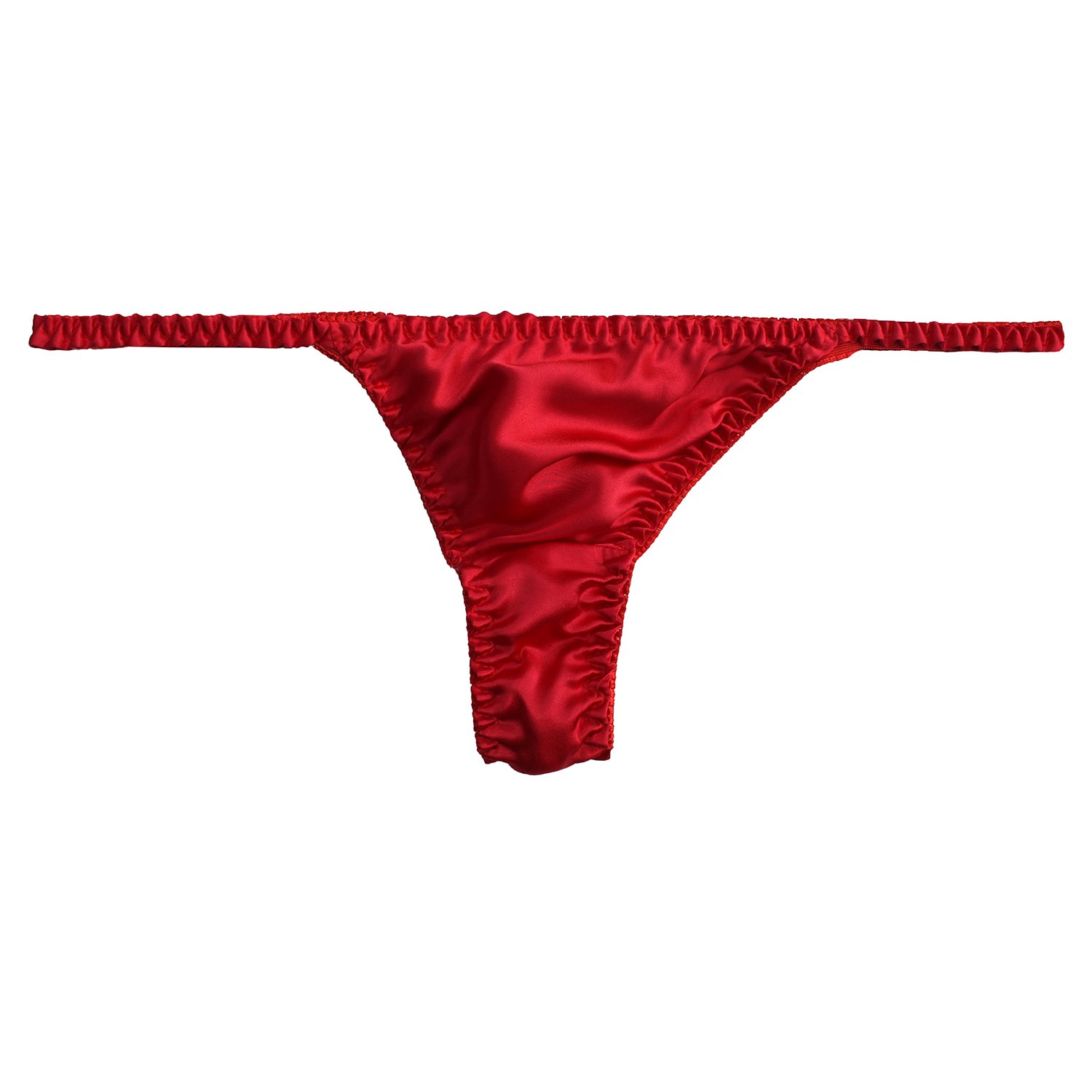 Pure Silk Panties for Women - 3 Pairs Soft Sexy Thong & Bikini Underwear - Healthy Breathable String Panty Set S-XL - Perfect for Summer, Beach Wear & Sensual Occasions