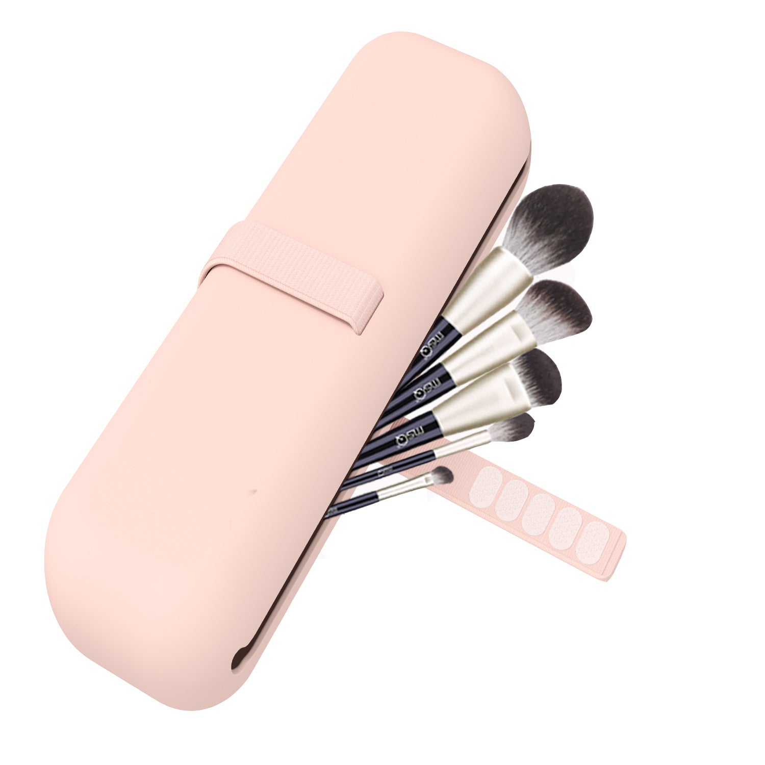 Portable Multifunctional Makeup Kit Travel Makeup Brush Bag - Waterproof Cosmetic Organizer for Professional Makeup Artists & Travelers | Perfect for On-the-Go Touch Ups & Salon Use