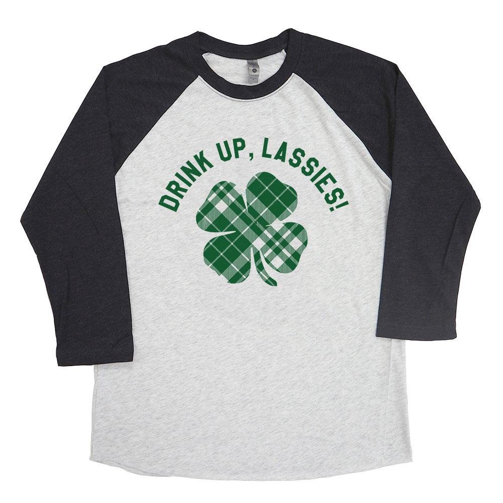 Funny St. Patrick's Day Bachelorette Party T-Shirt - Premium Raglan Tee for Women | Irish Pub Crawl & Girls Night Out