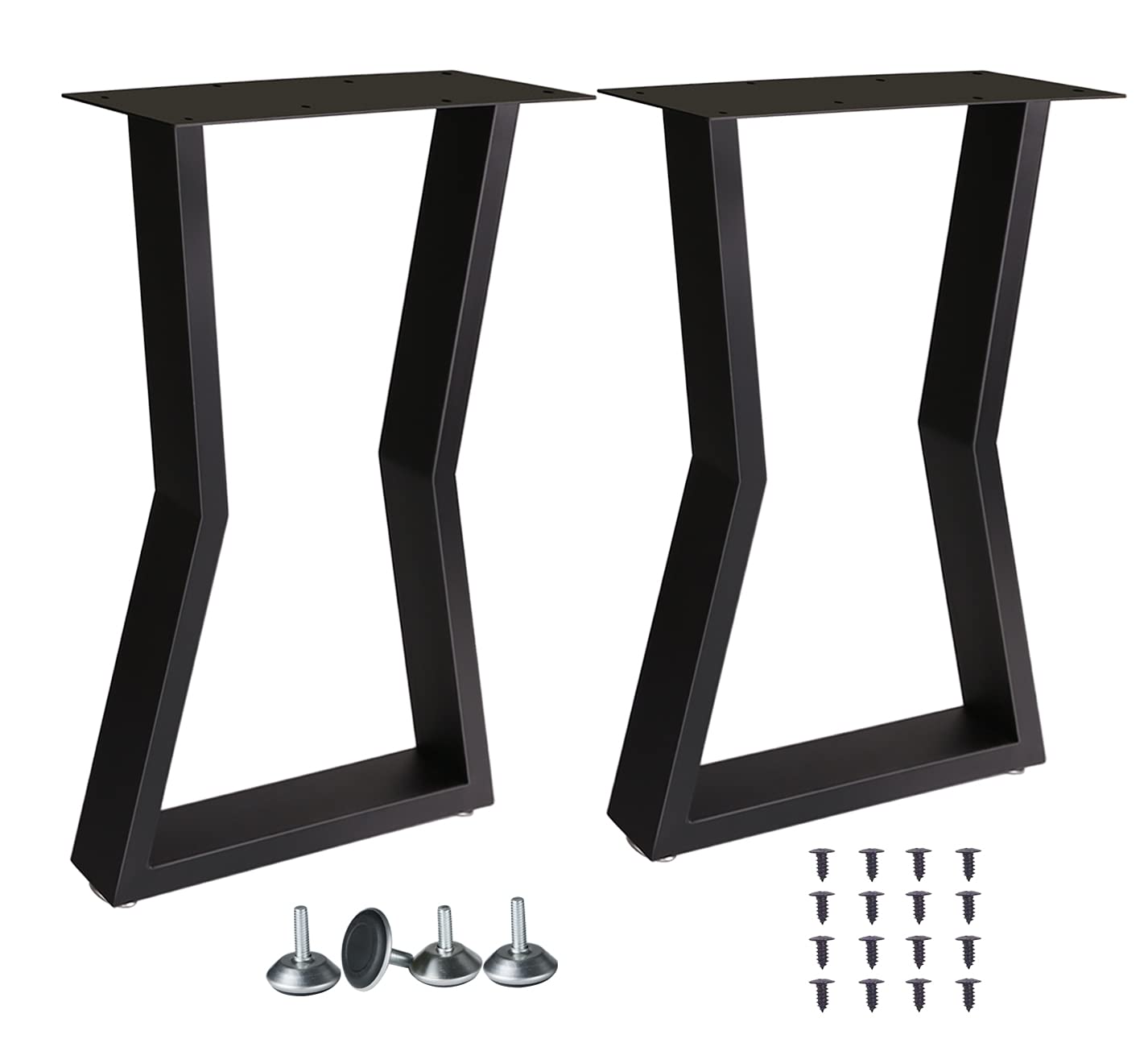Heavy Duty Metal Table Legs Set of 2 - 28