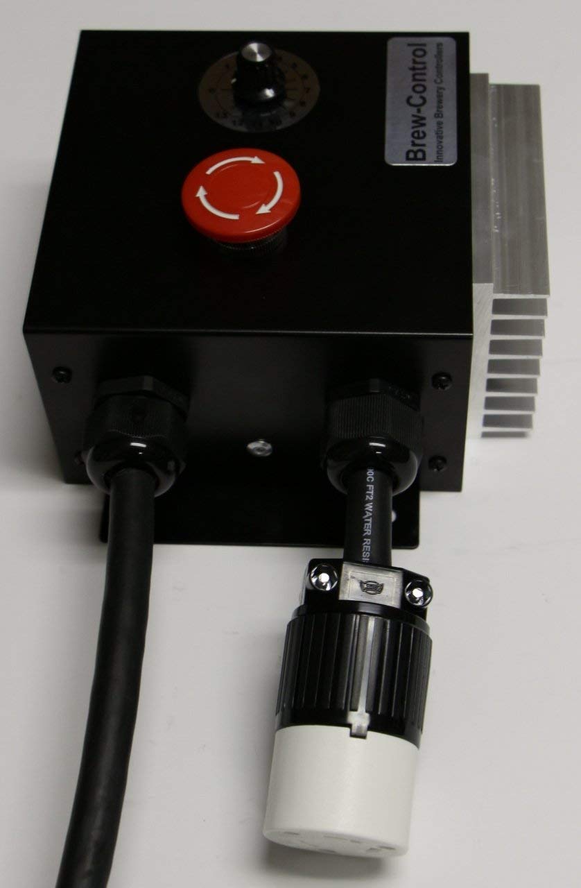 240V Electric Brew Pot with Boil Controller - 3 Prong L6-30 Power Plug for Homebrewing Beer, Distilling & Craft Beverage Making