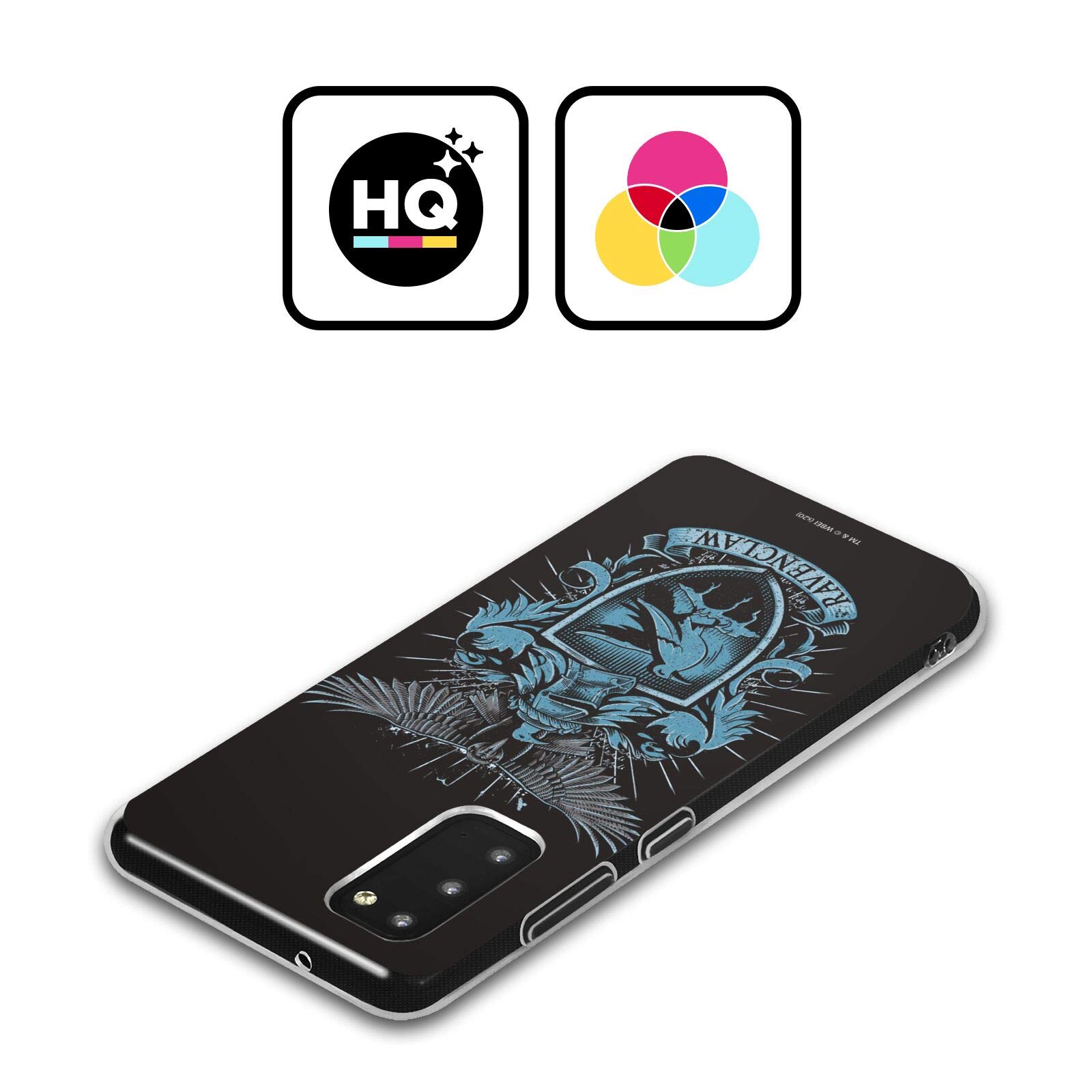 Harry Potter Ravenclaw Deathly Hallows XIV Soft Gel Case for Samsung Galaxy A01 Core (2020) - Officially Licensed Protective Cover for School, Work & Daily Use