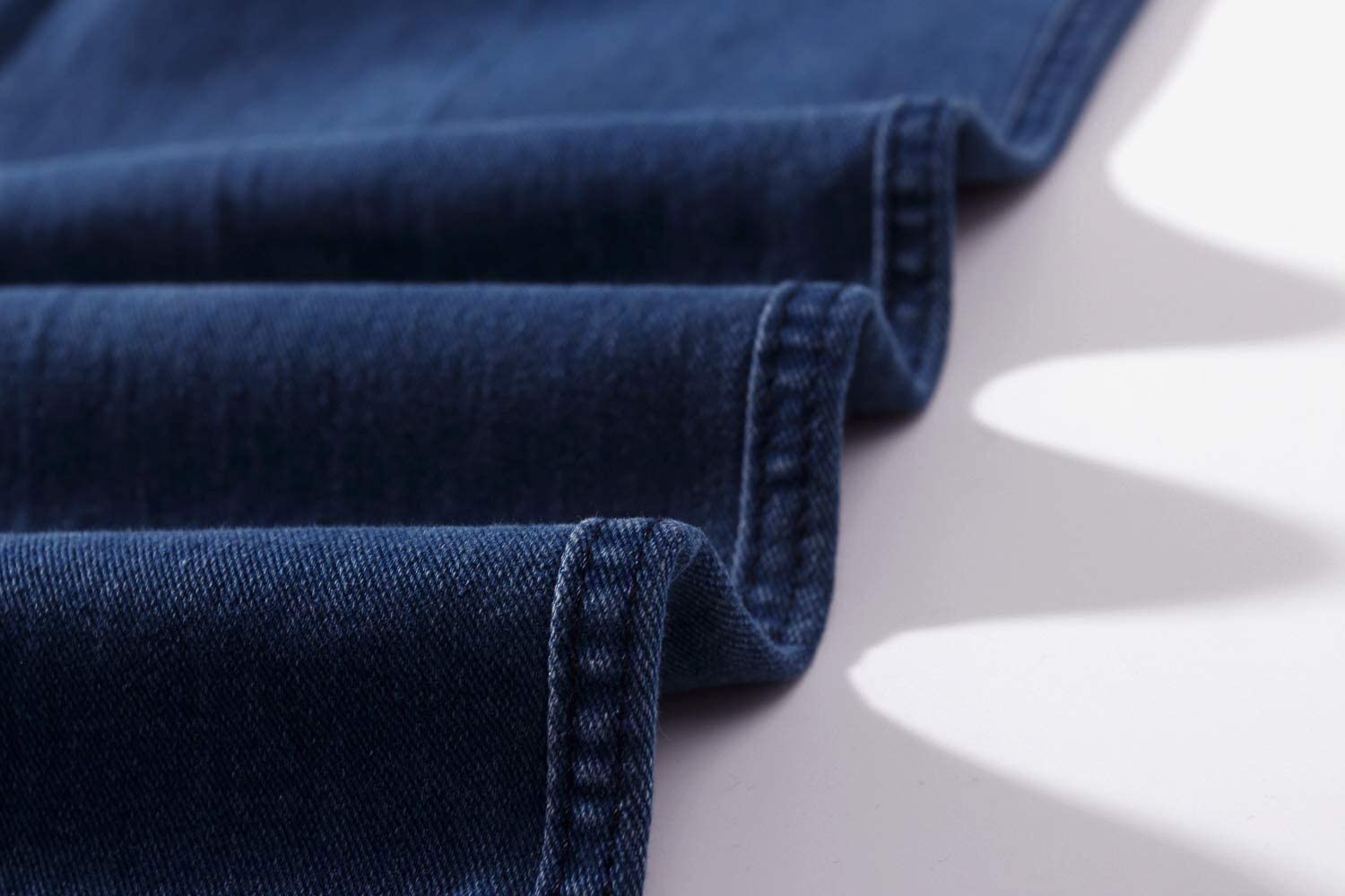 Ylingjun Men's Stretch Elastic Waist Jeans - Casual Loose Fit Pull On Denim Pants for Comfortable Everyday Wear | Perfect for Work, Travel & Relaxation