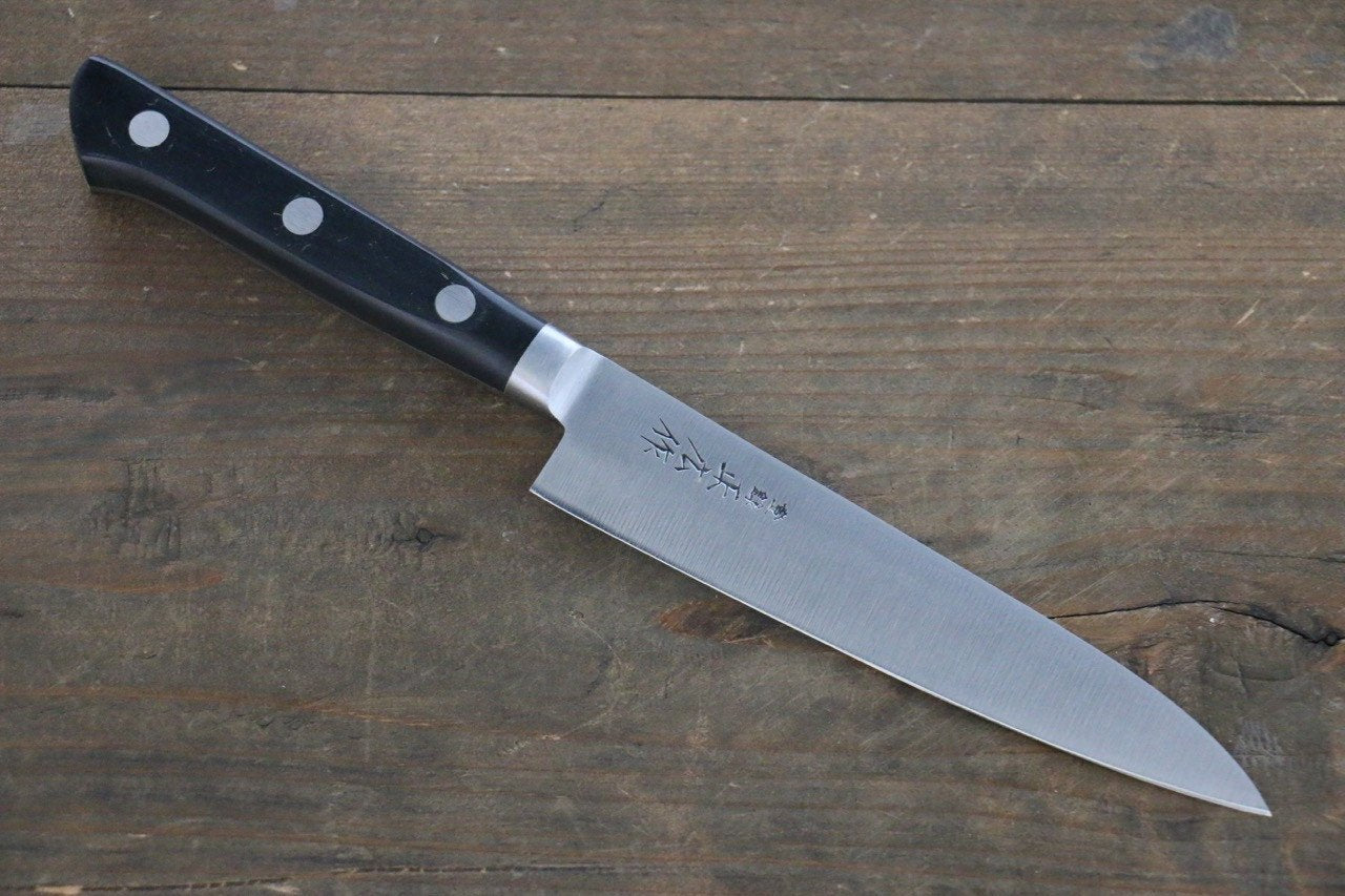 Masahiro Japanese Steel ZCD-U Petty Utility Knife - 5.5 Inch Blade for Precision Slicing, Peeling & Detail Work - Perfect for Chefs, Home Cooks & Sushi Preparation
