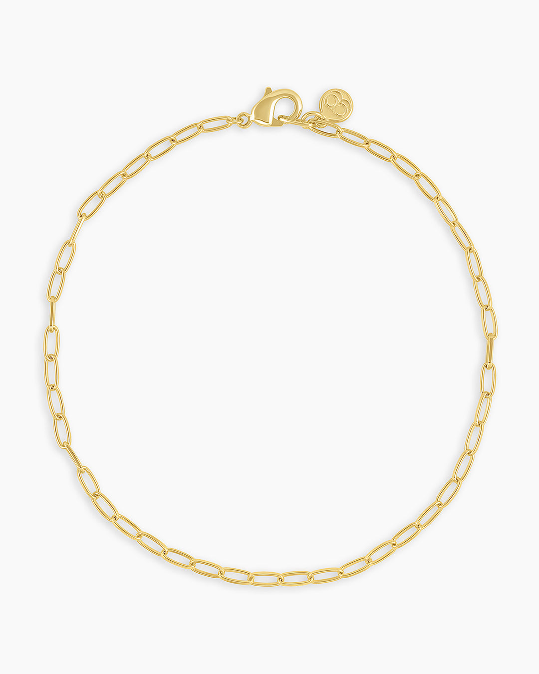 Parker Mini Anklet - Dainty Gold Ankle Bracelet for Women, Delicate Adjustable Chain Foot Jewelry, Perfect for Beach, Summer & Everyday Wear