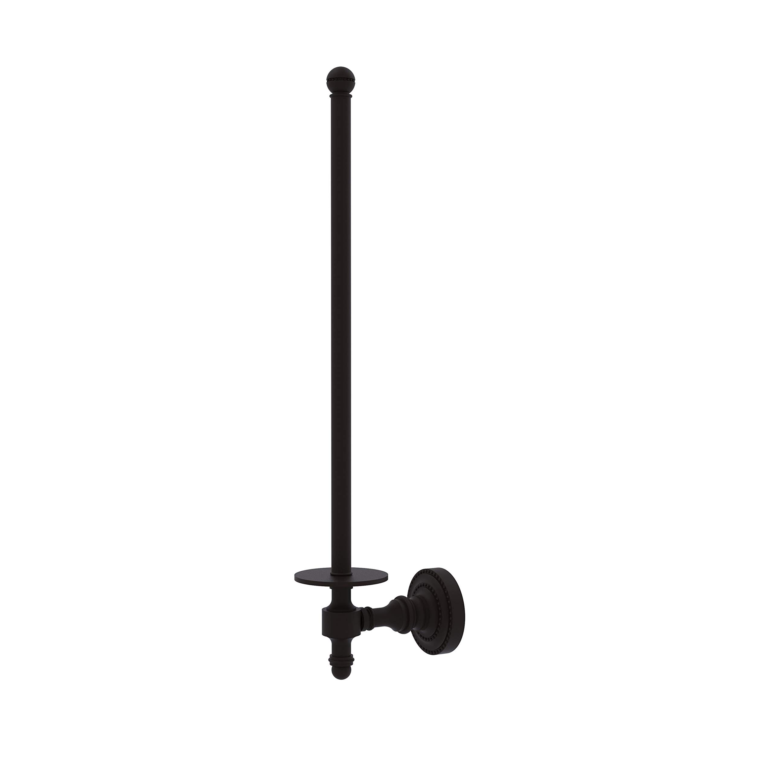 Allied Brass Retro Dot Wall Mounted Paper Towel Holder - Oil Rubbed Bronze Finish, Vintage Style Bathroom & Kitchen Accessory for Home Decor