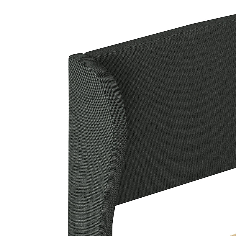 Baotist Upholstered Wingback Platform Bed Frame - Queen Size Modern Bedroom Furniture for Master Bedroom, Guest Room & Apartment