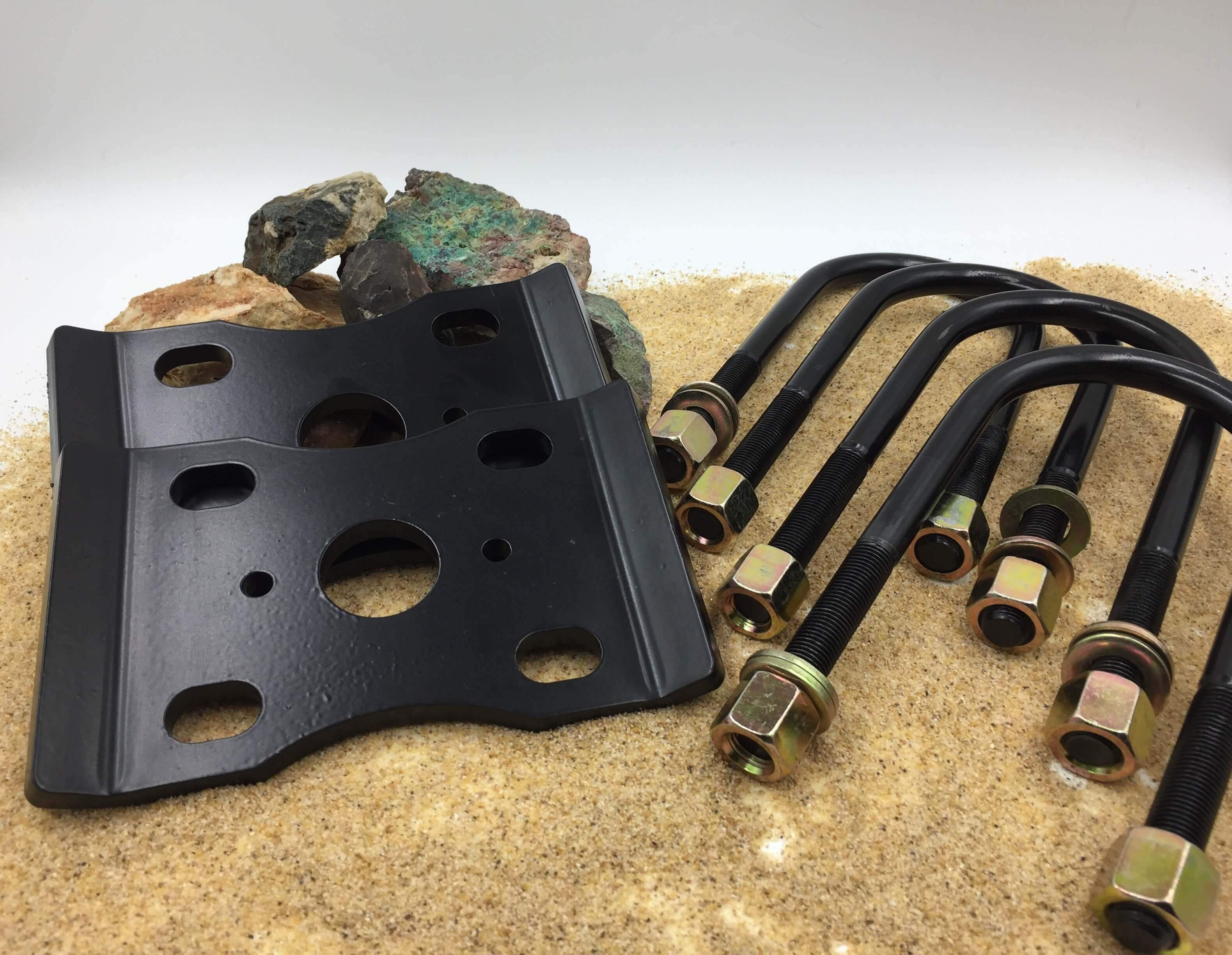 2005-2015 Toyota Tacoma DuroBumps U-Bolt Flip Kit - Heavy Duty Off-Road Suspension Upgrade for Enhanced Ground Clearance & Rock Crawling Performance