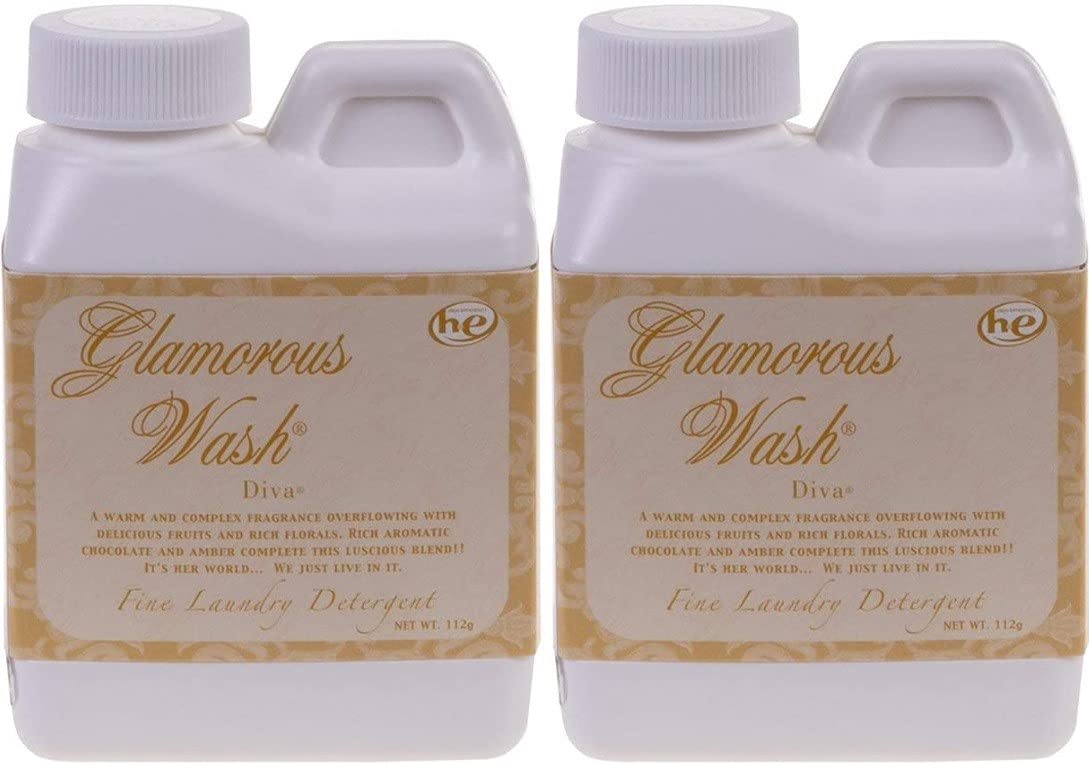 Tyler Candle Co Diva Glamorous Hand Wash - 4 oz (Pack of 2) | Luxurious Foaming Soap for Bathroom & Kitchen | Perfect Gift for Women, Home Spa & Guest Bath Essentials