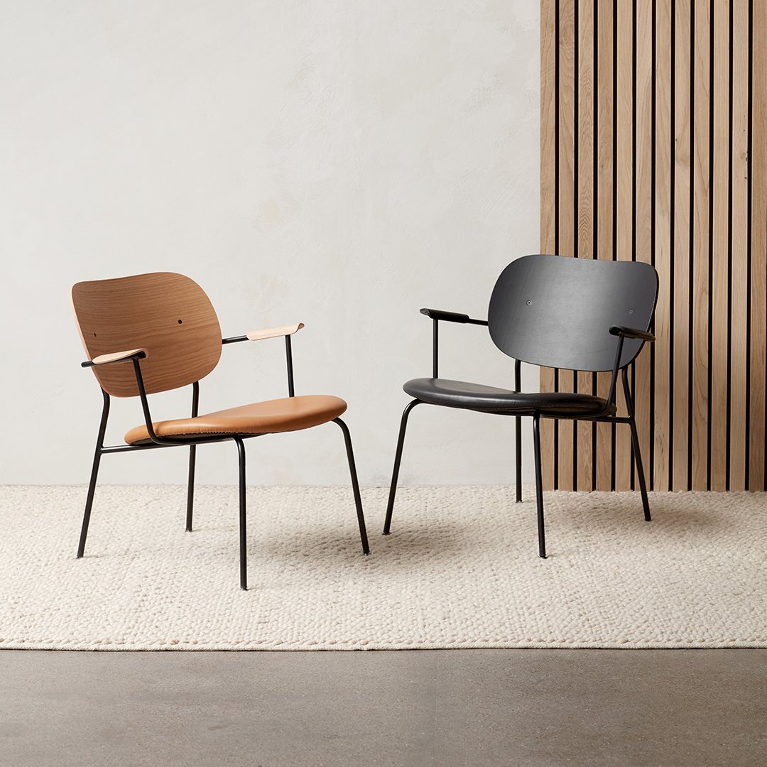 Co Lounge Chair - Modern Upholstered Seat for Living Room, Bedroom & Office - Comfortable Accent Chair with Soft Cushions for Relaxing & Reading