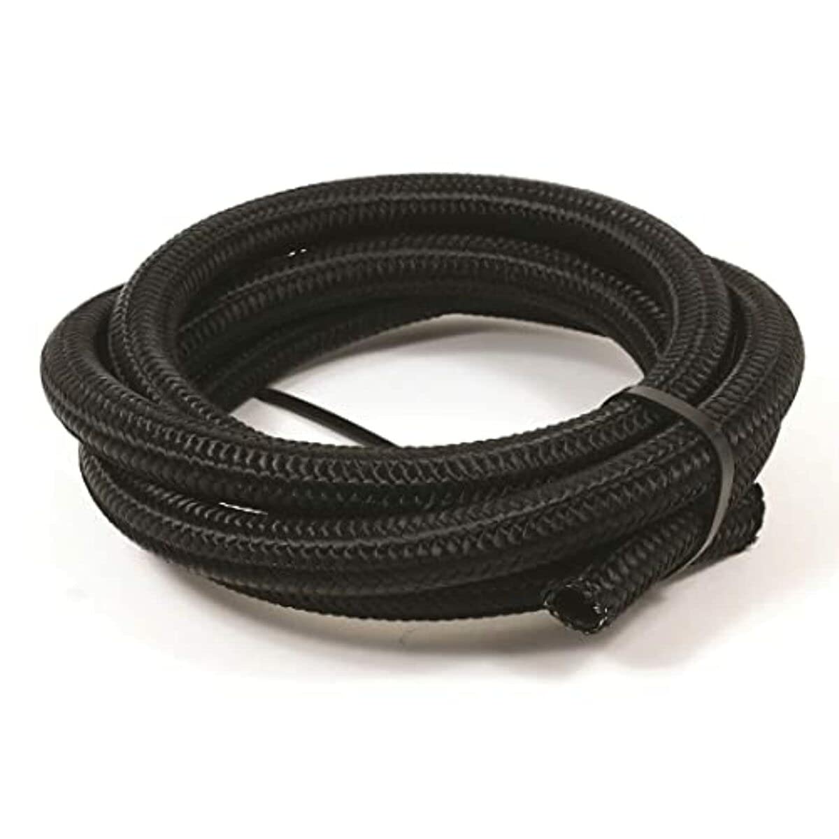 5350810 Black Nylon Stainless Steel Braided Hose -8AN x 10