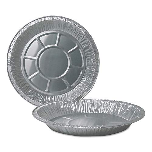Premium Heavy-Duty Aluminum Pie Pans - 10 Inch Deep Dish (32 Oz, 1.38