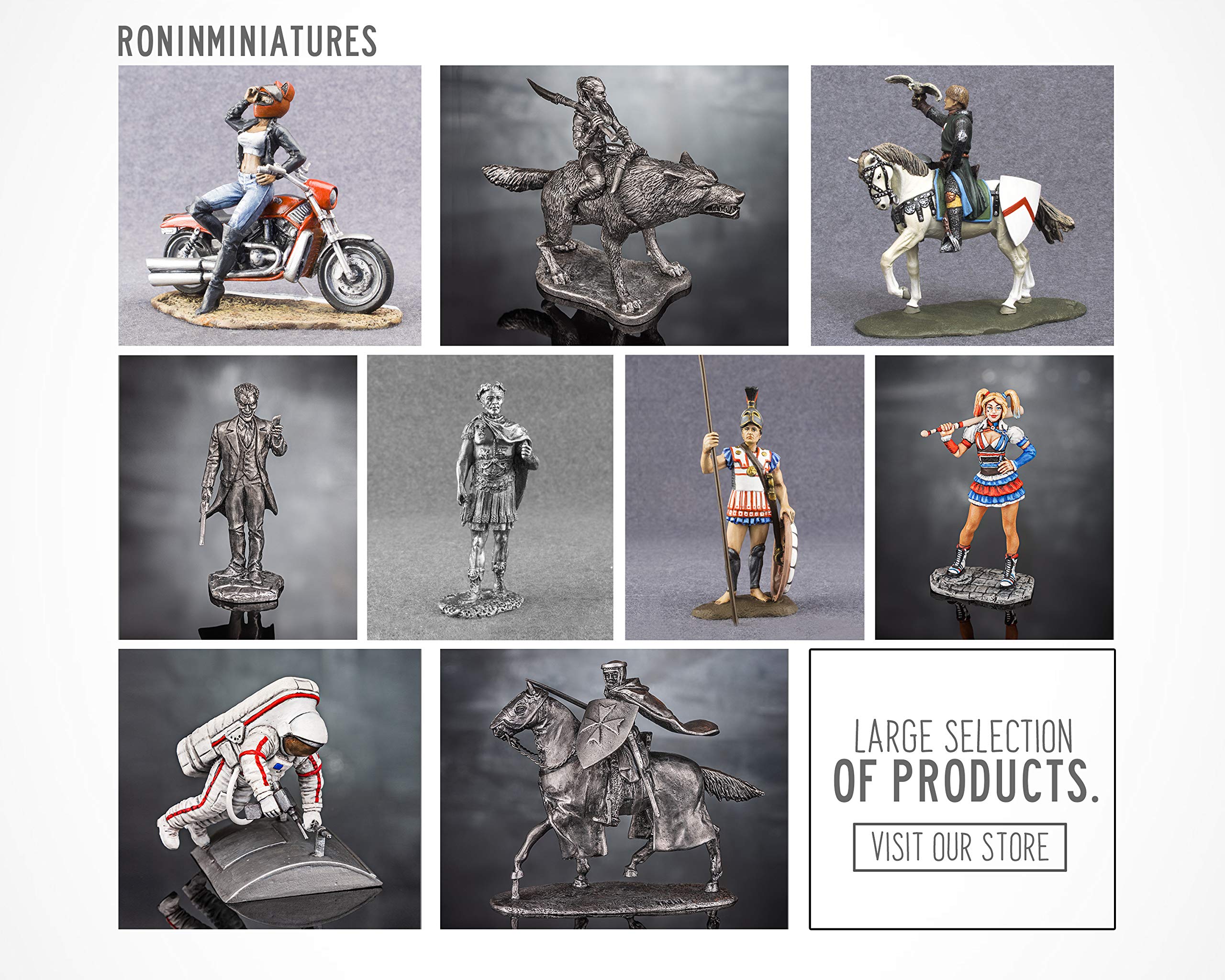Medieval Knight Sir John Chandos Tin Metal Toy - 1/32 Scale Hand-Painted Cavalry Soldier Collectible - Perfect for History Enthusiasts, Home Decor & Wargaming Scenes