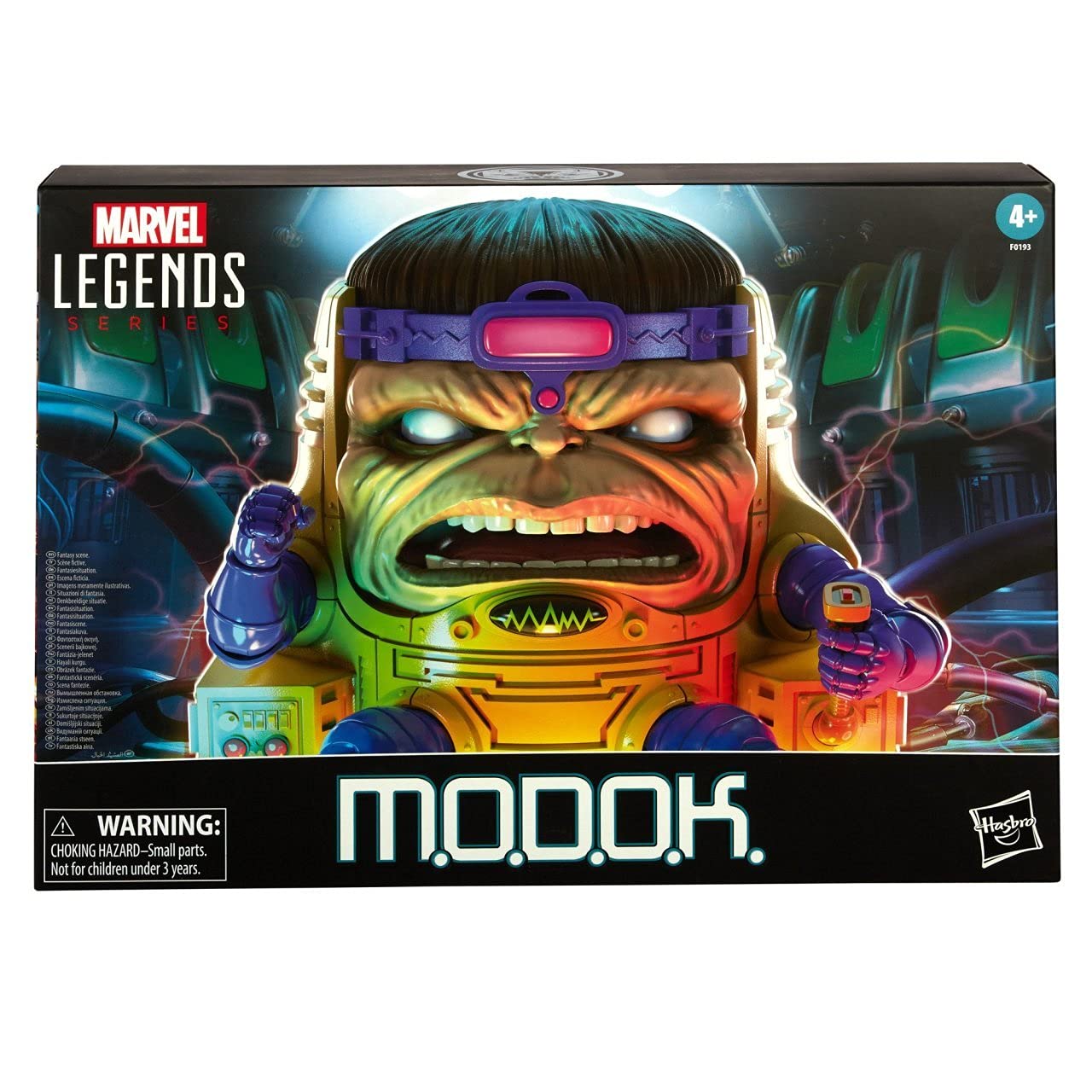 Marvel Legends Series Avengers 6-Inch M.O.D.O.K. Action Figure with 4 Accessories - Collectible Toy for Kids & Adults Ages 4+ | Perfect for Display, Play & Marvel Fan Collections