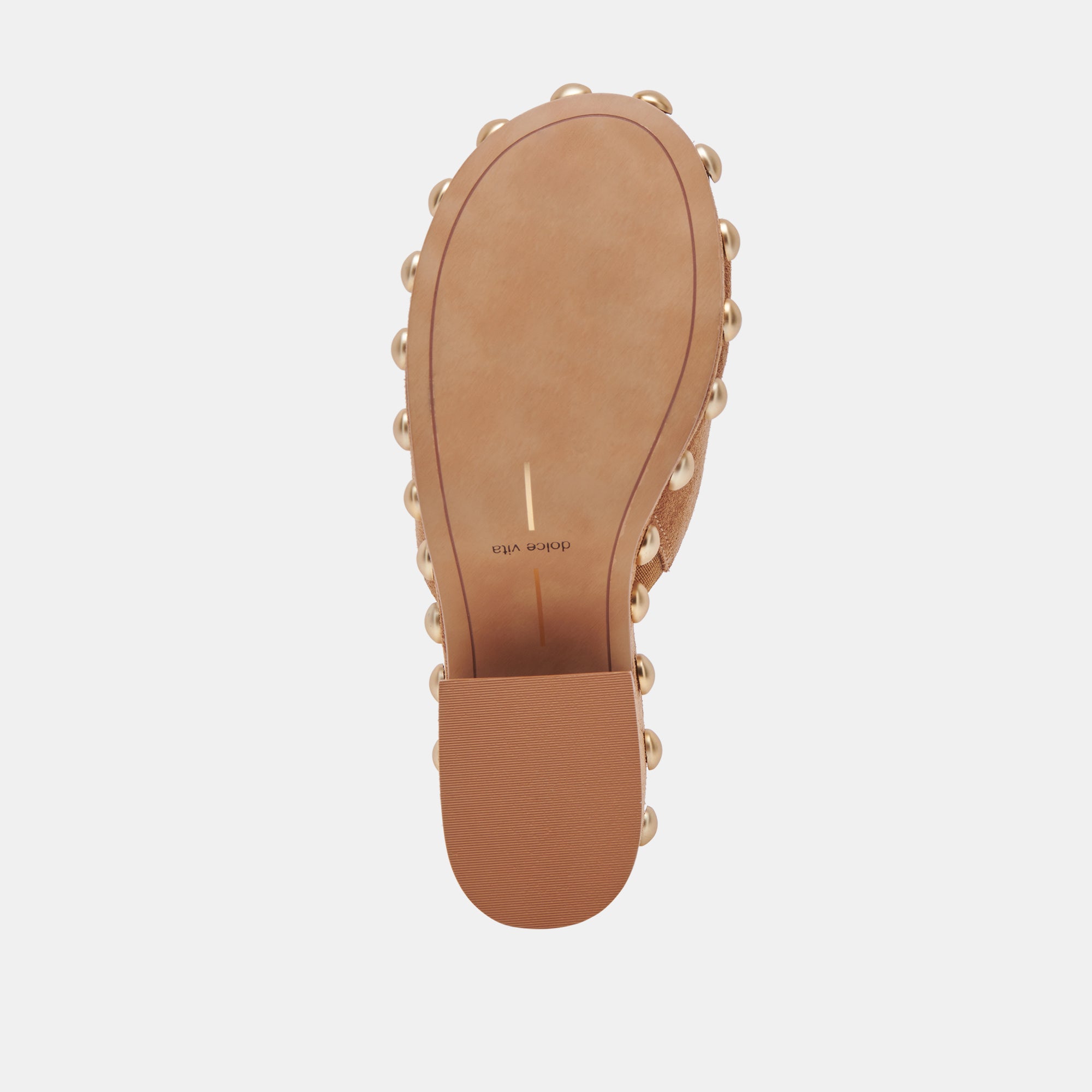 Glori Heels Pecan Suede - Women's Stylish Block Heel Pumps for Office, Party & Special Occasions