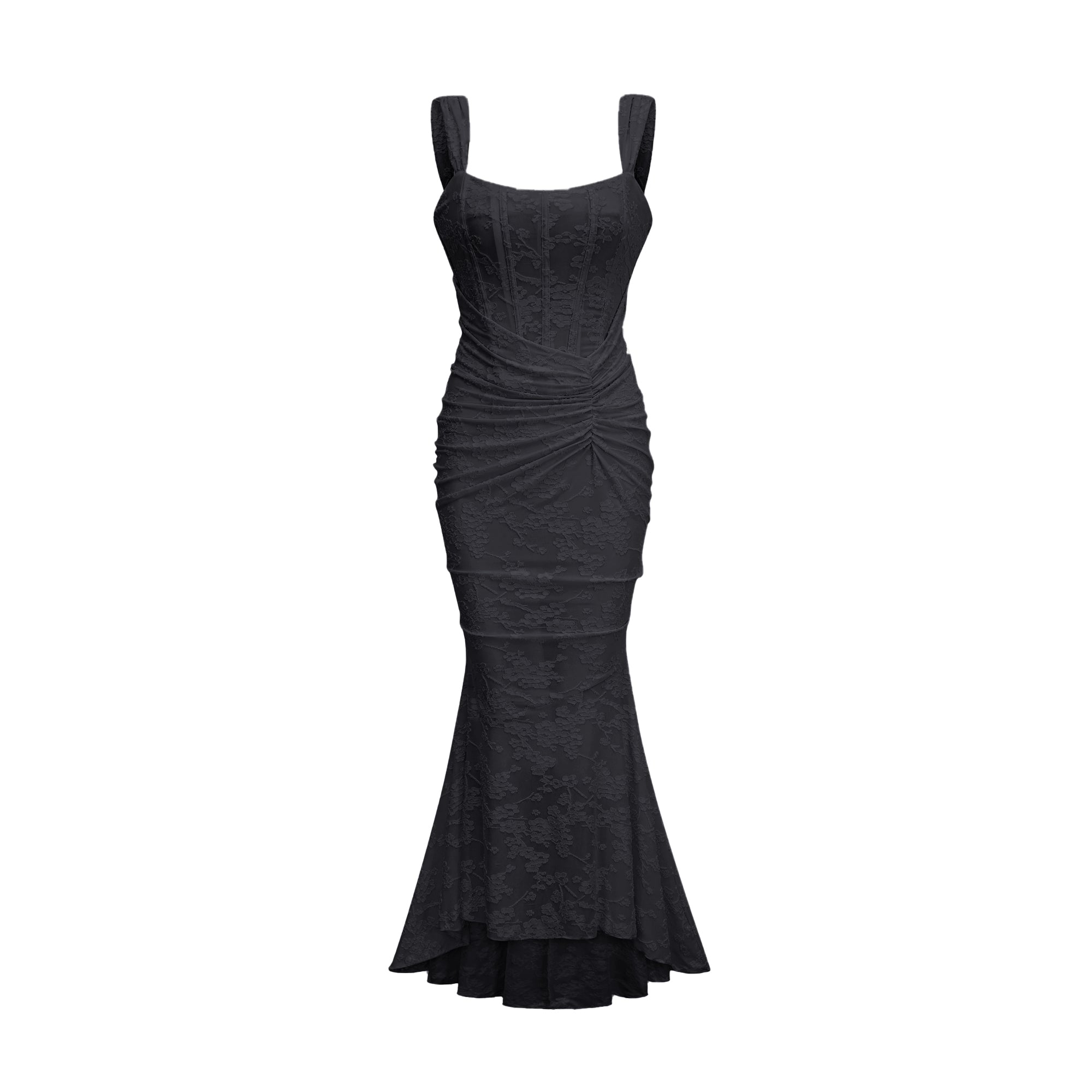 Charlotte Floral Maxi Dress - Elegant Long Summer Dress for Women, Perfect for Beach, Vacation & Outdoor Events