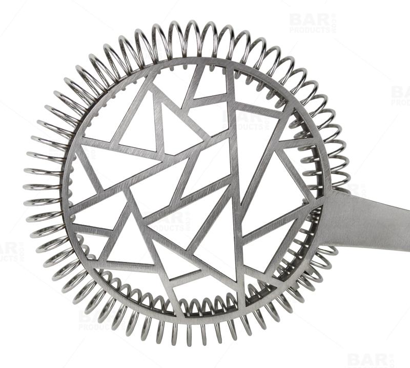 Premium Stainless Steel Cocktail Strainer - Picasso Design Bar Tool for Mixing Drinks | Perfect for Bartenders, Home Bars & Cocktail Enthusiasts | Ideal for Mojitos, Martinis & Craft Cocktails