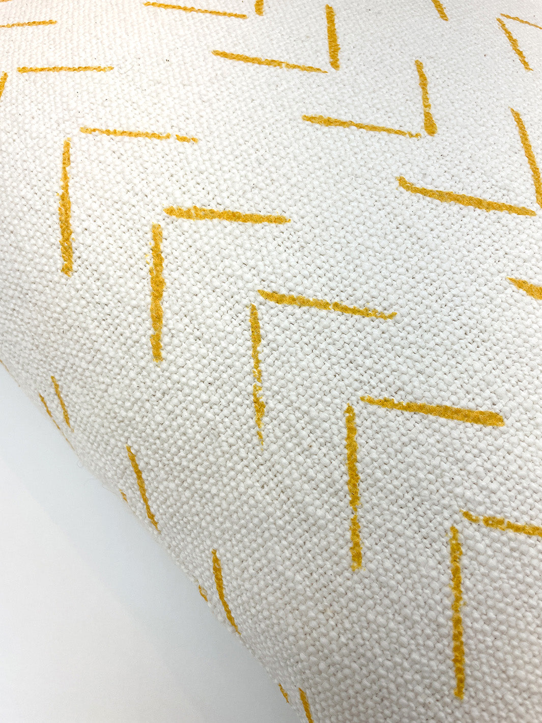 Nathan Turner California Cotton Throw Pillow with Gold Arrows Design - Perfect for Living Room Sofa, Bedroom Decor & Cozy Home Accents