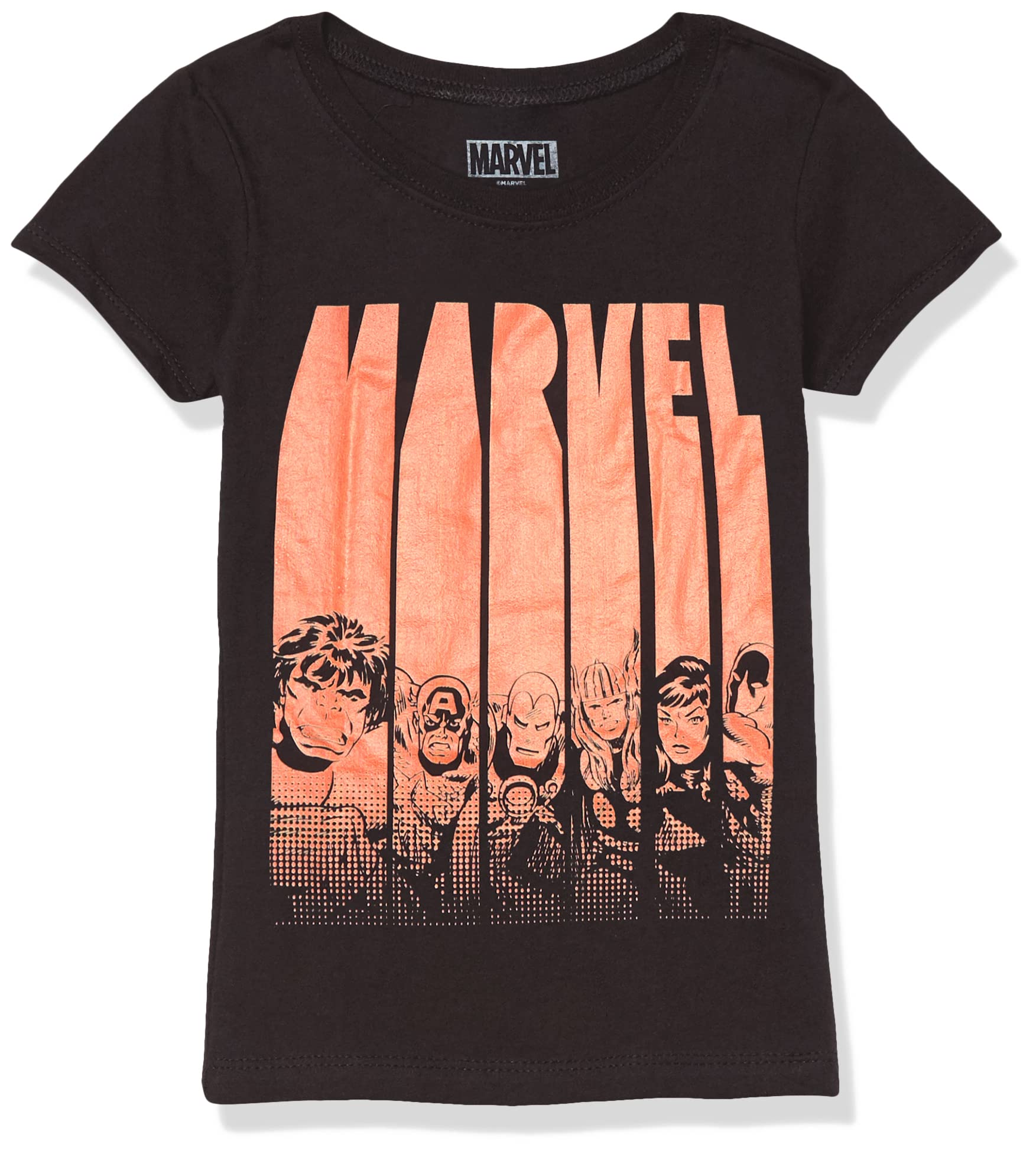 **Marvel Avengers Girls T-Shirt - Superhero Graphic Tee for Kids & Teens - Perfect for Cosplay, Birthday Gifts & Casual Wear**
