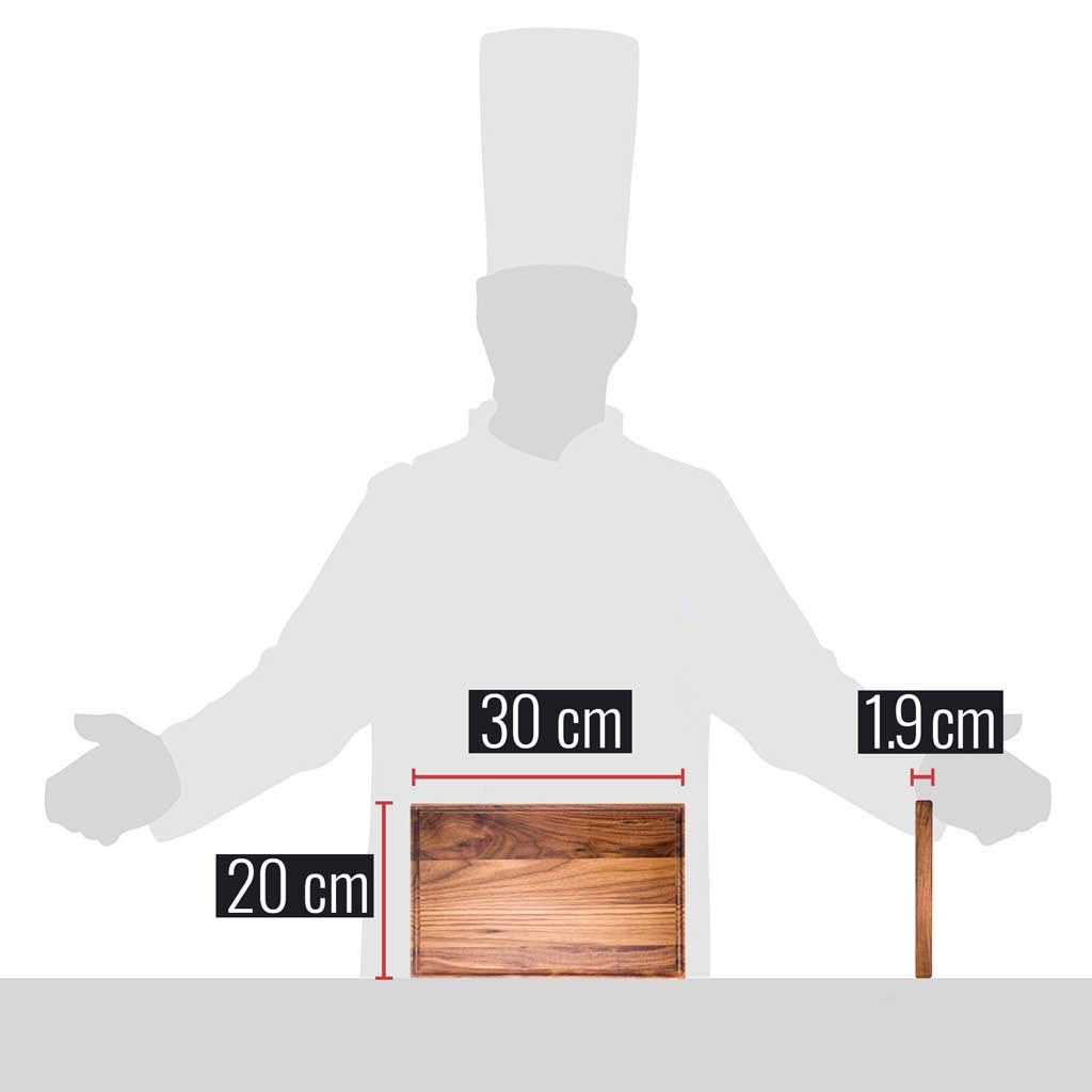 Premium Coconut Cutting Board Oil 8oz & Walnut Wood Cutting Board 8x12 Inch - Natural Wood Conditioner for Kitchen, Butcher Blocks, and Countertops