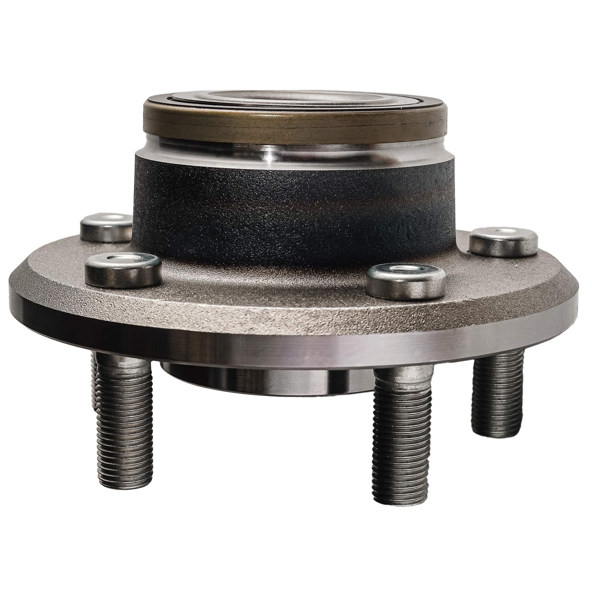 Detroit Axle - 5pc Front Rack and Pinion Kit for Chrysler 300 Dodge Charger Magnum Challenger 2WD | 2 Outer Tie Rods, 2 Wheel Bearings & Hubs, 1 Power Steering Rack | Replacement Parts for Smooth Steering & Enhanced Control | Perfect for DIY Repairs & Professional Mechanics