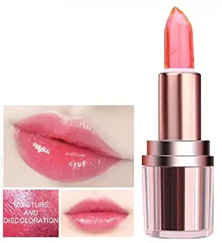 Sparkling Color Changing Lipstick - Pink Shimmer Glossy Lip Gloss for Women, Perfect for Parties, Date Nights & Special Occasions