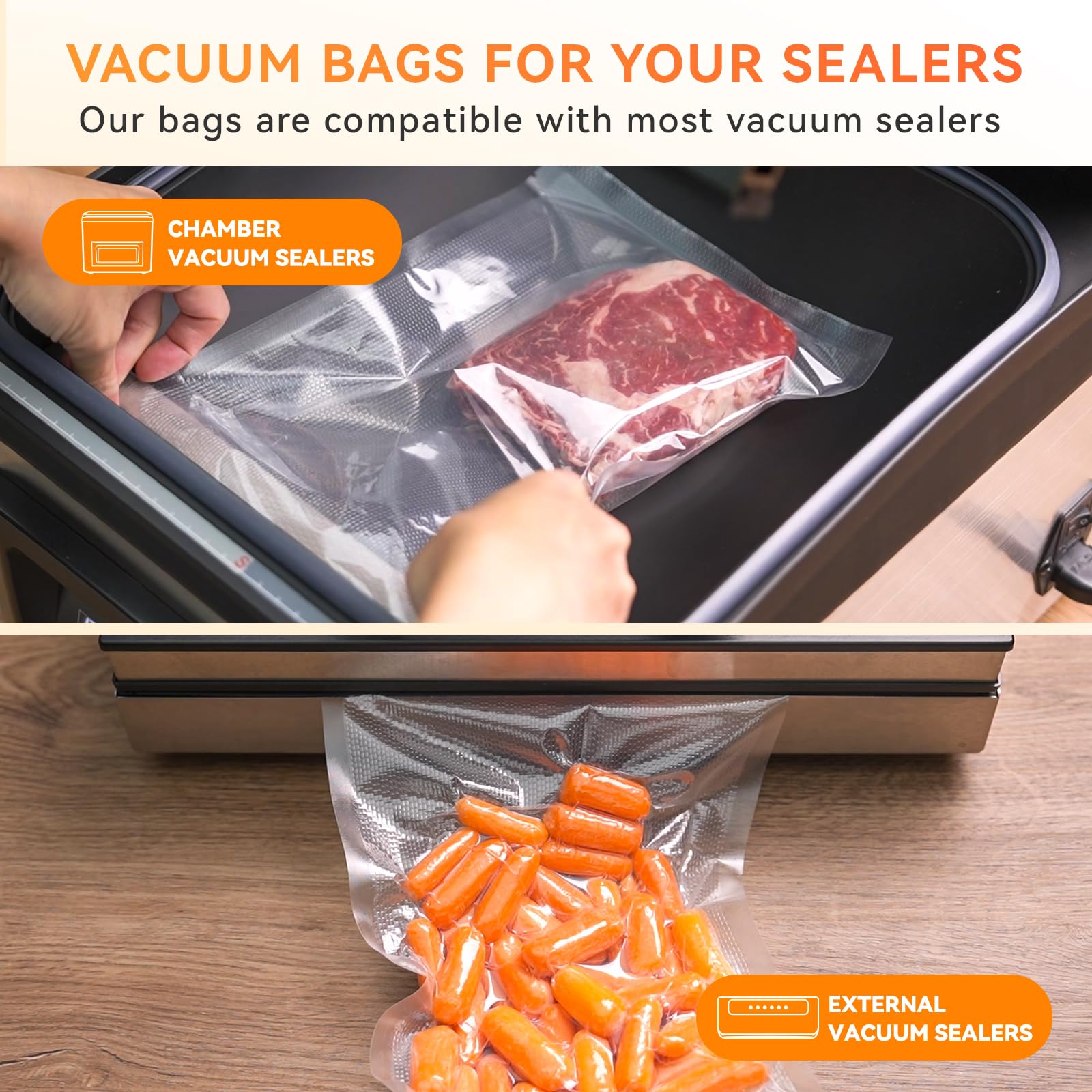 Premium Vacuum Sealer Bags 6